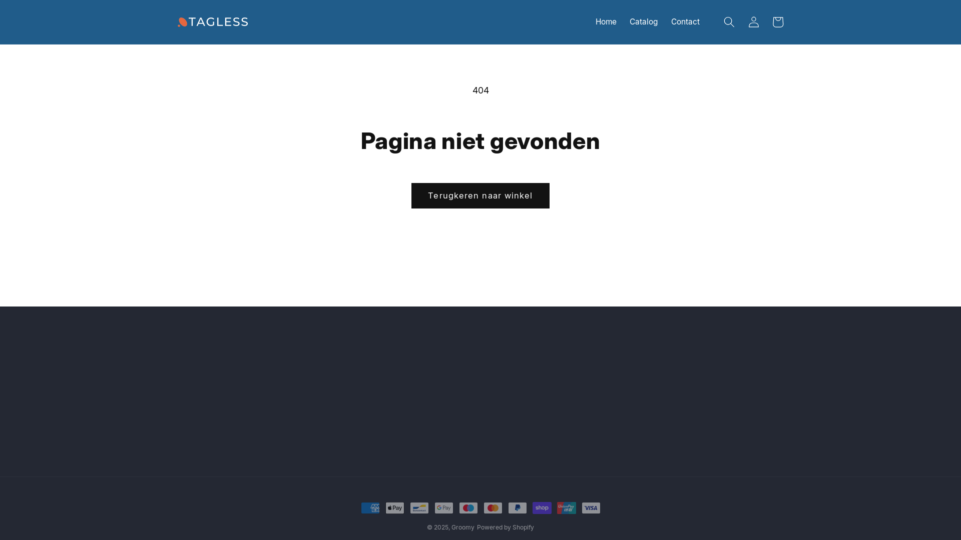 website screenshot of https://the-groomy.com/