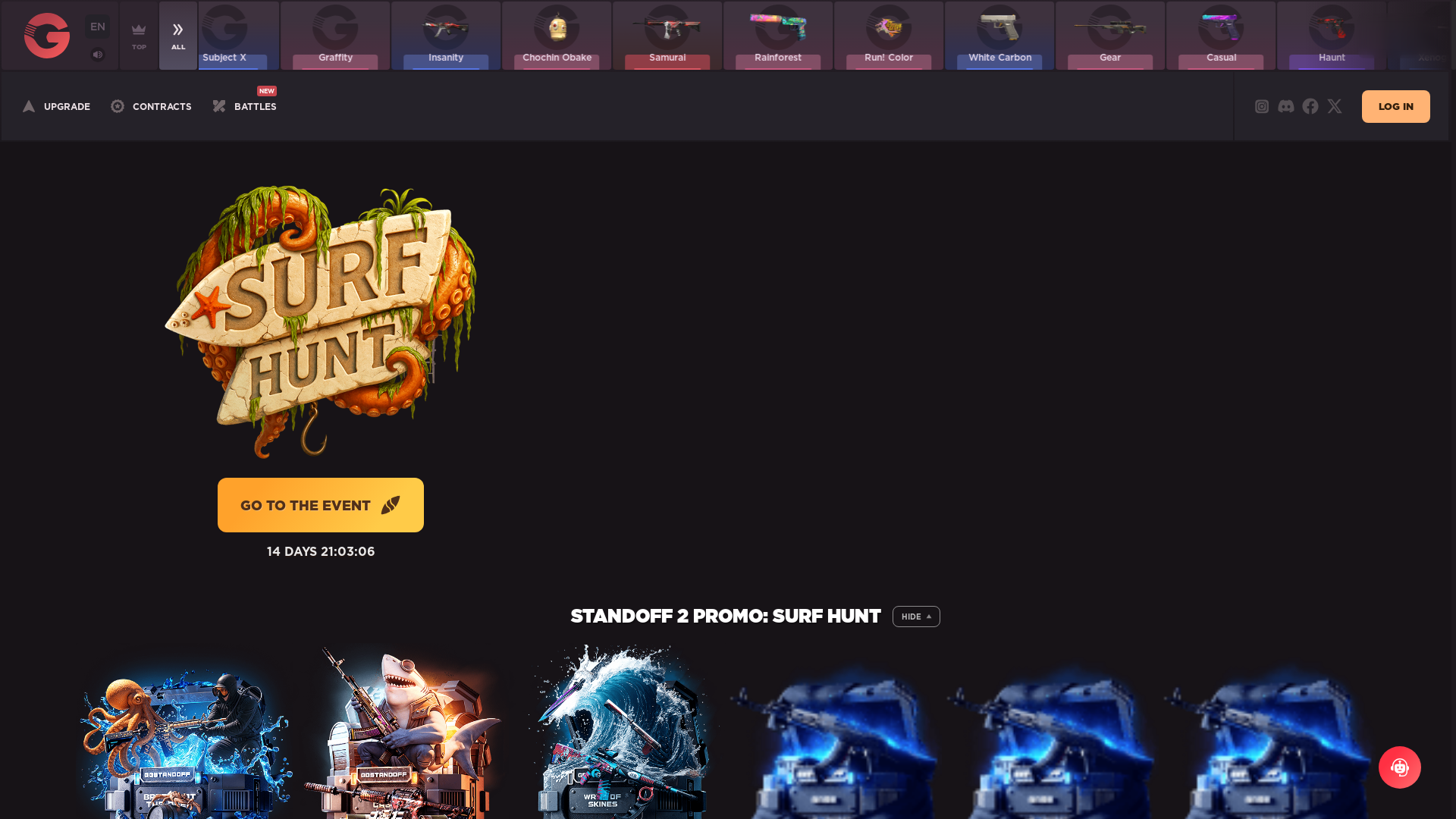 website screenshot of https://ggstandoff.pages.dev/