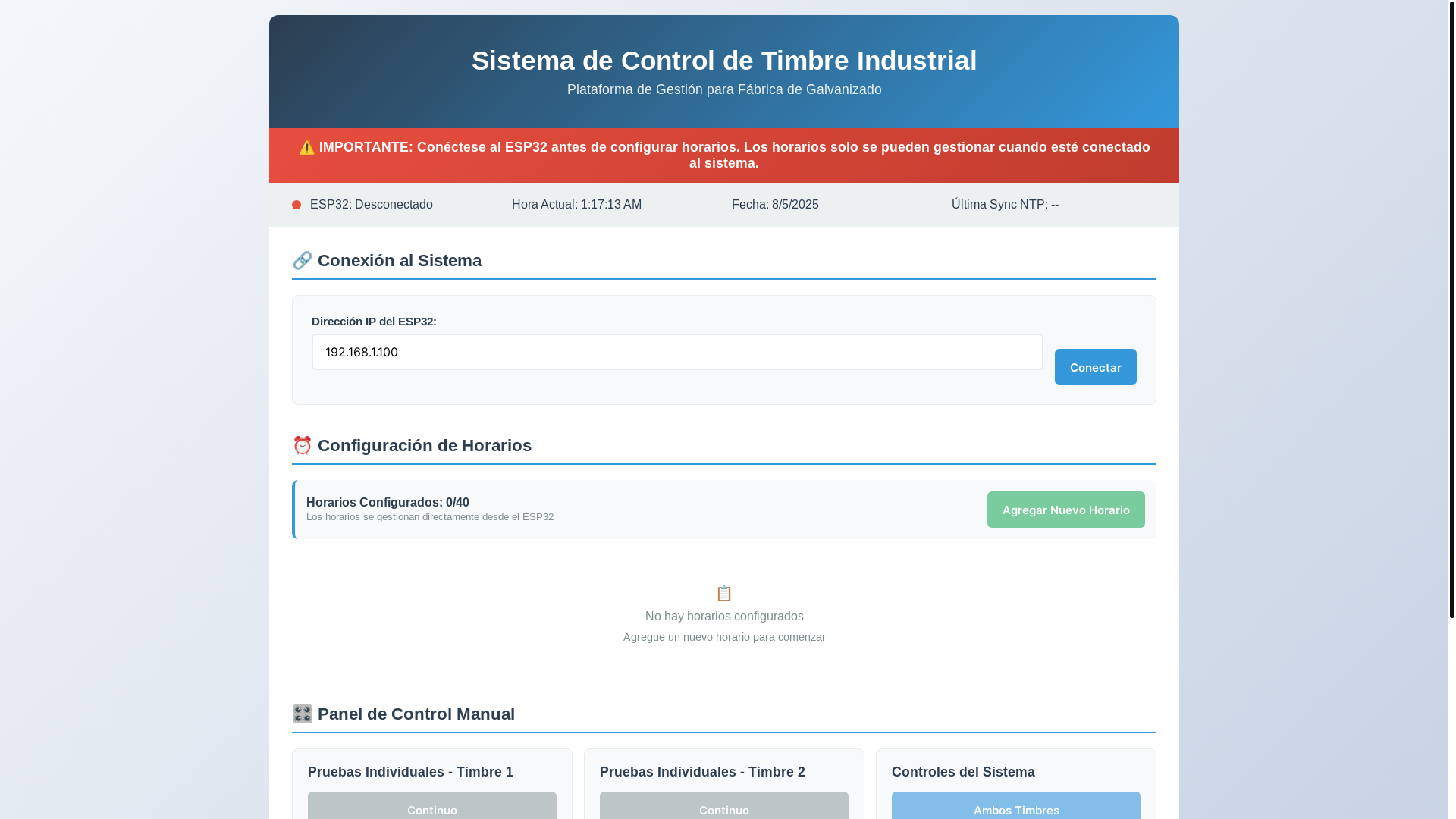 website screenshot of https://timbre-fabrica.pages.dev/