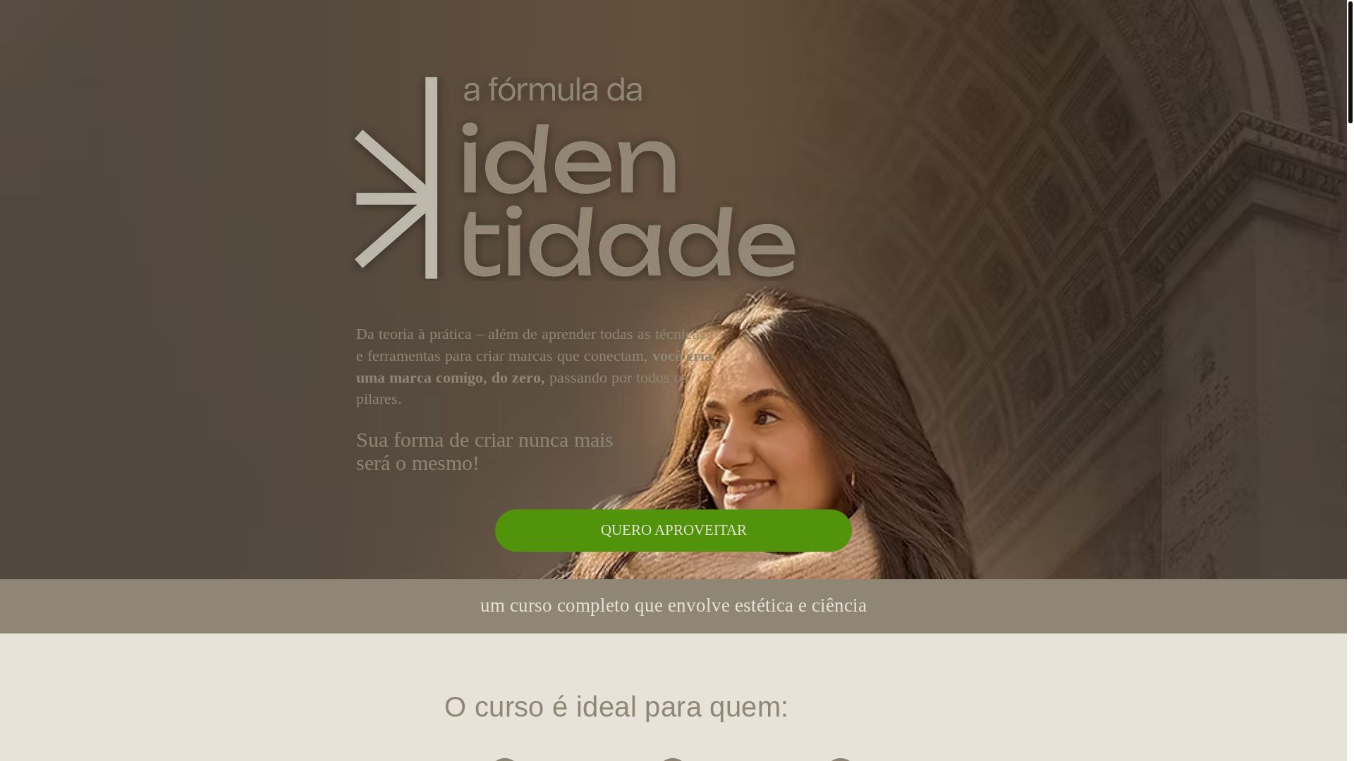 website screenshot of https://aformuladaidentidade.shop/