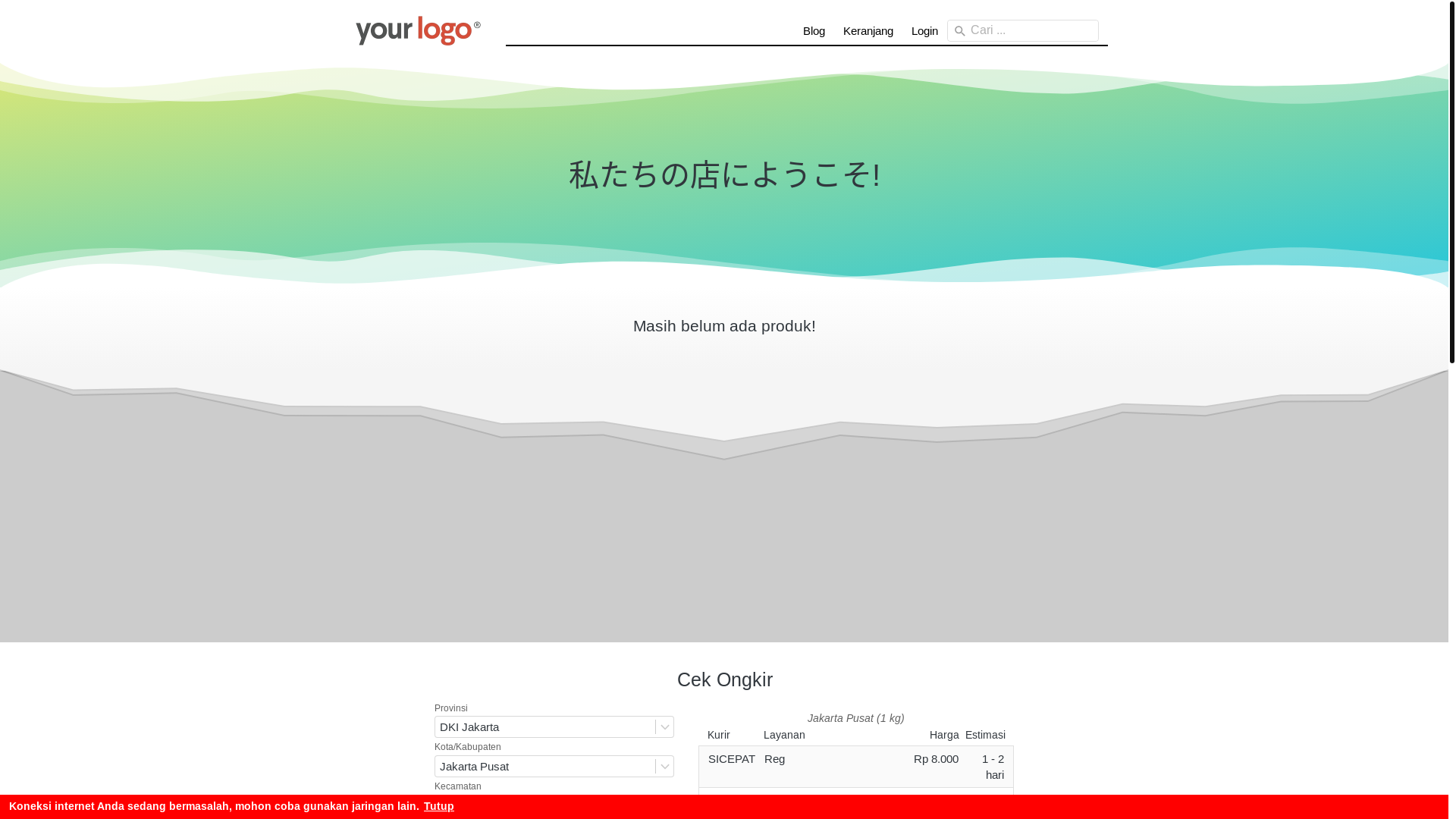 website screenshot of https://tokodvnbytara.my.id/