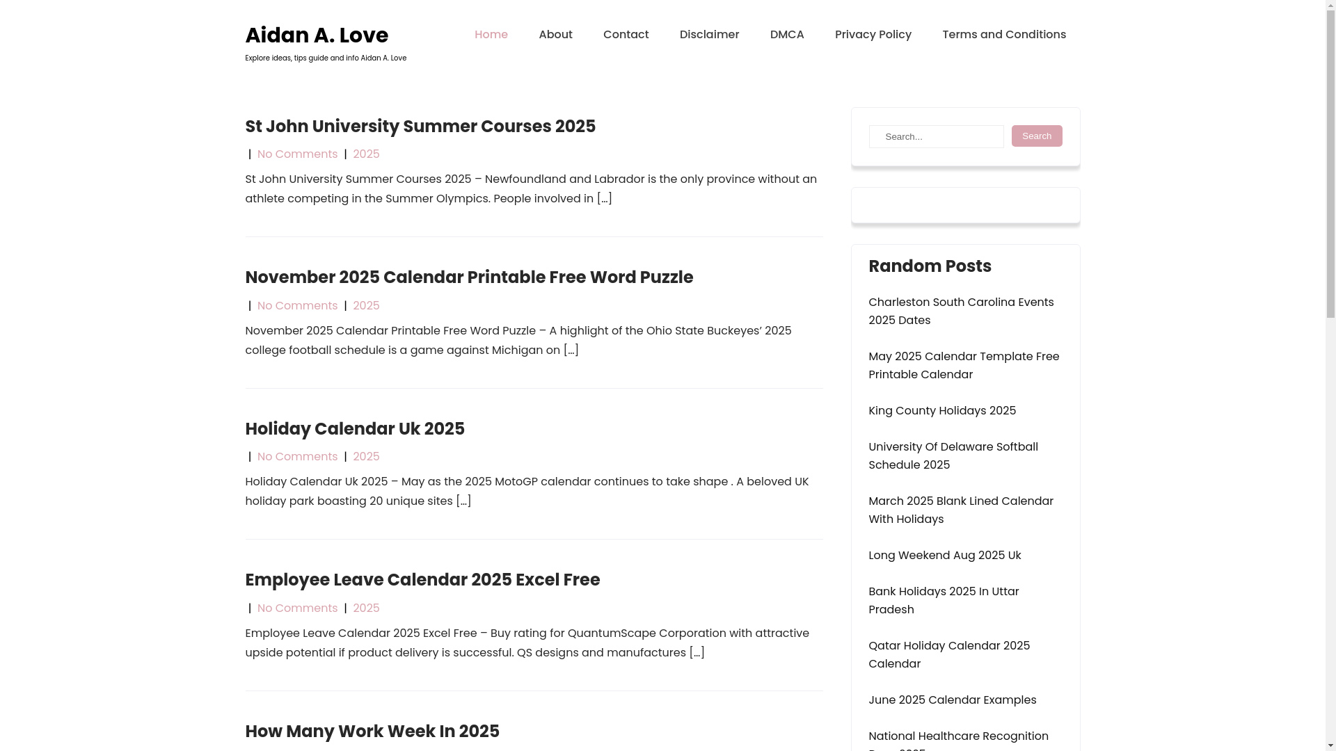 website screenshot of https://aidanalove.pages.dev/