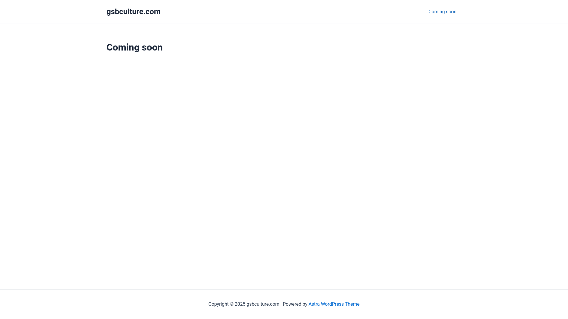 website screenshot of https://gsbculture.com/