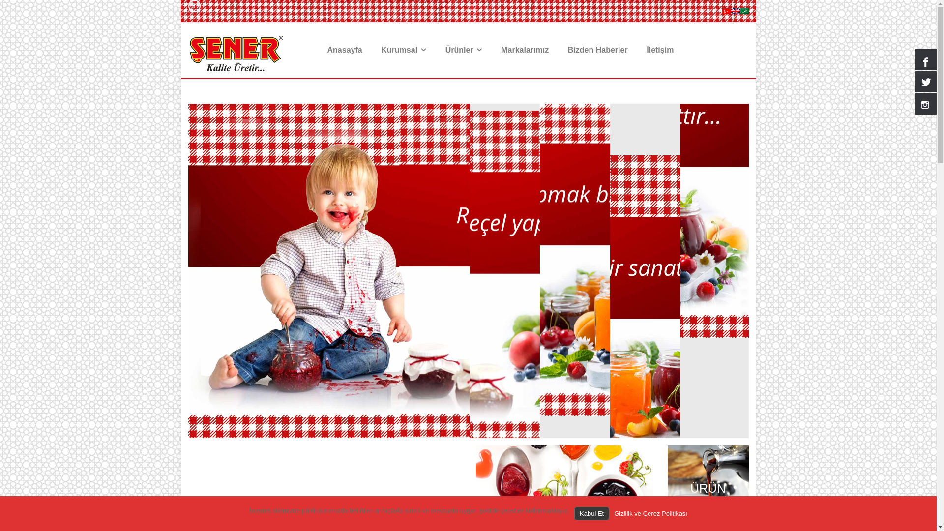 website screenshot of https://senercandyhub.com/