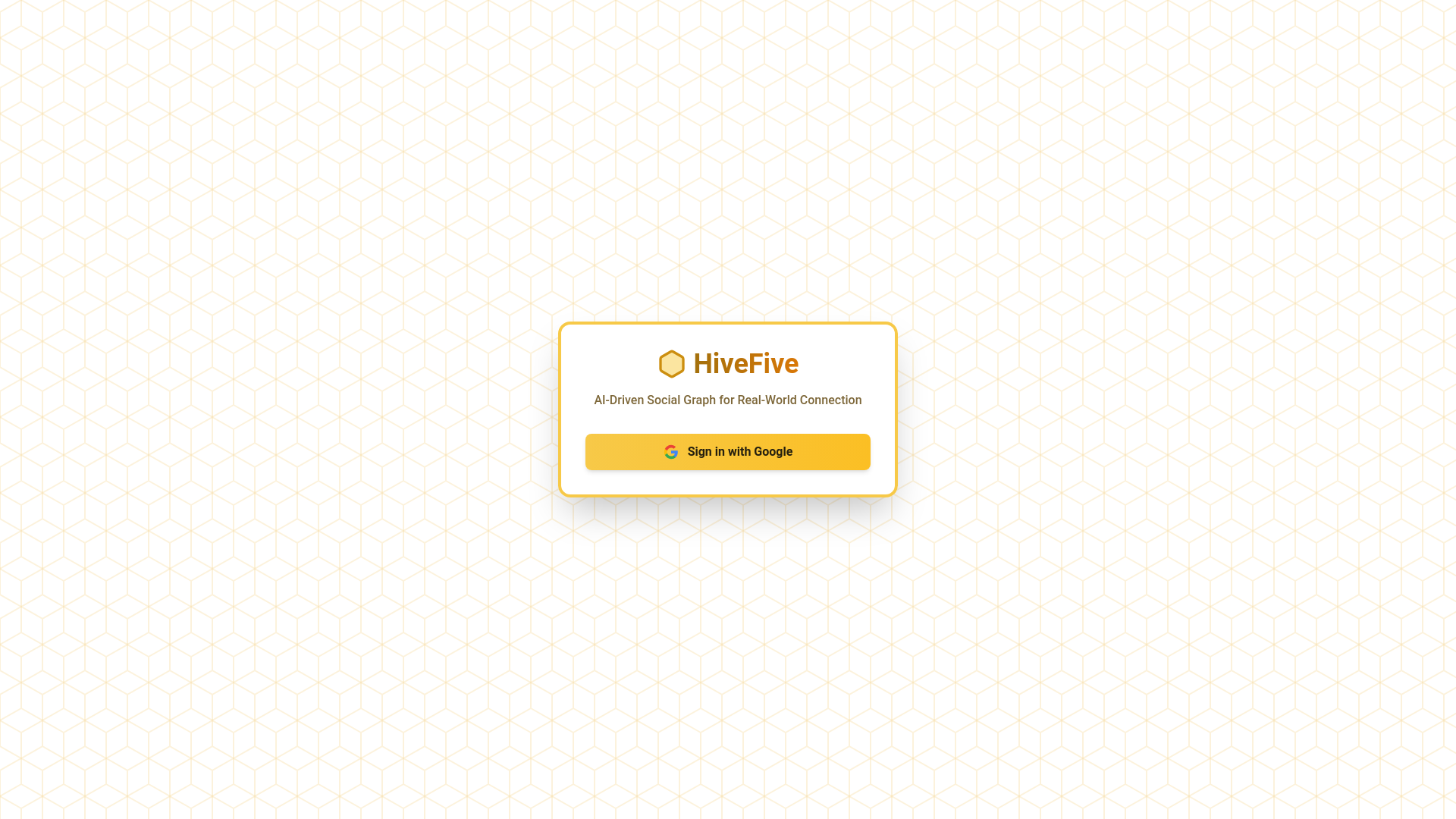 website screenshot of https://hivefive.pro/