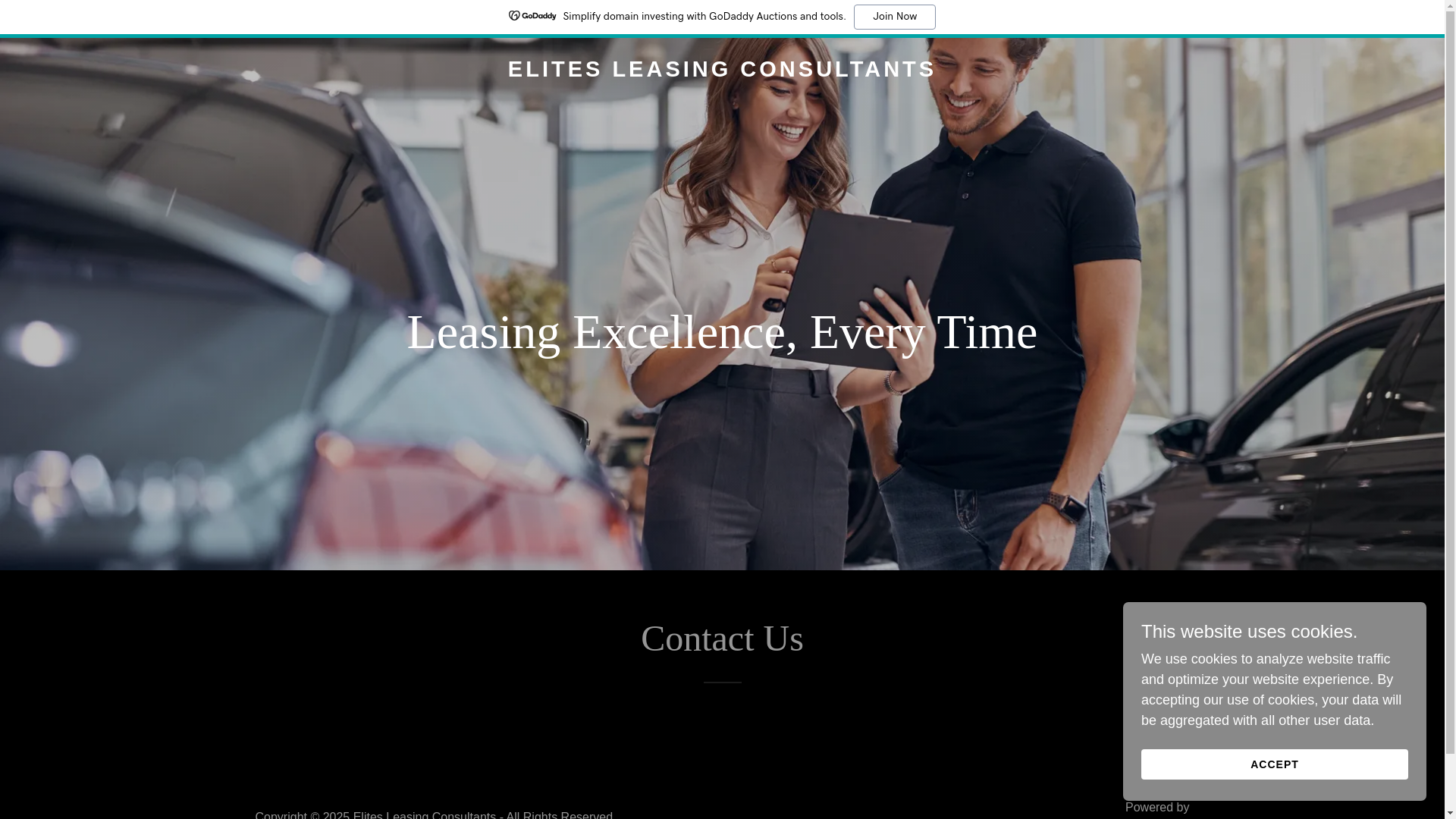 website screenshot of https://elitesleasing.com/