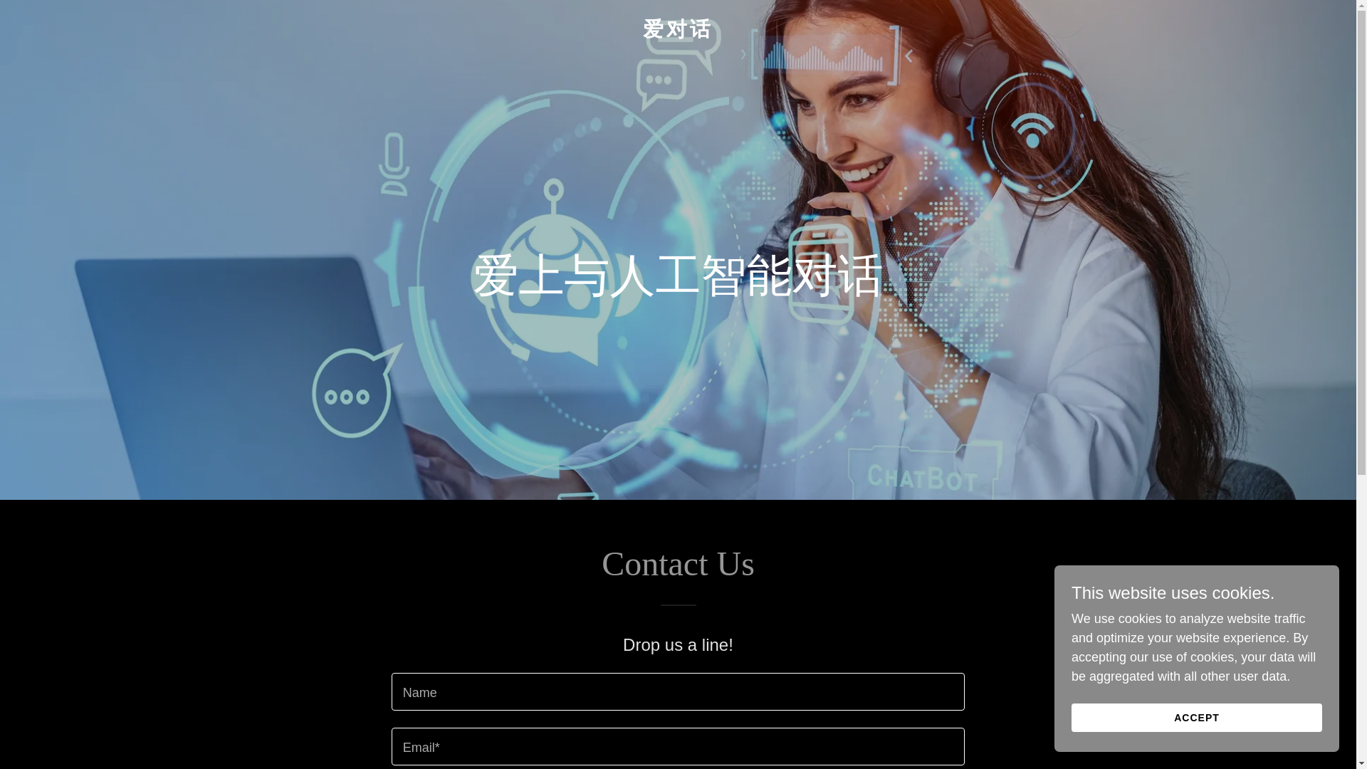 website screenshot of https://aiduihua.pro/