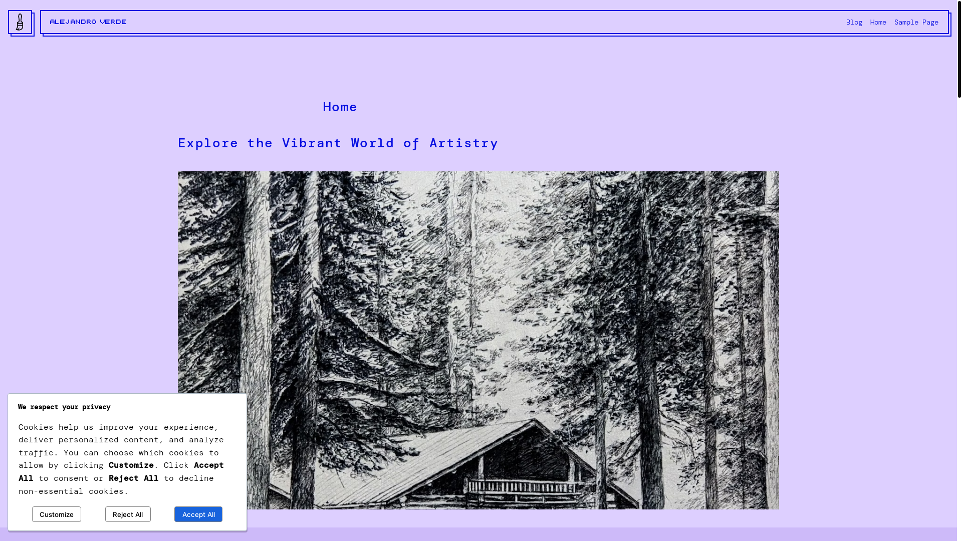 website screenshot of https://alexvermor.com/