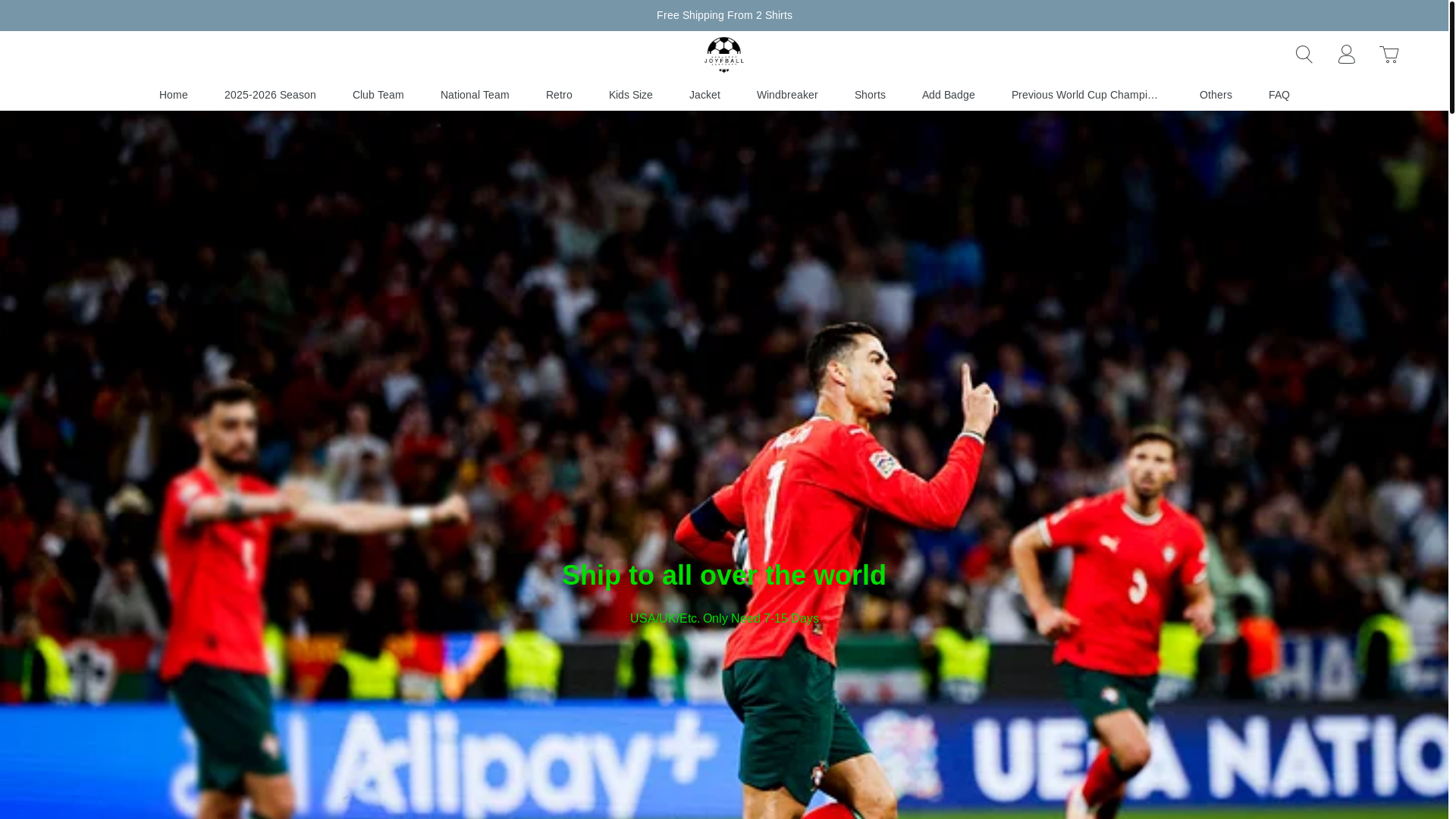 website screenshot of https://joyfball.app/