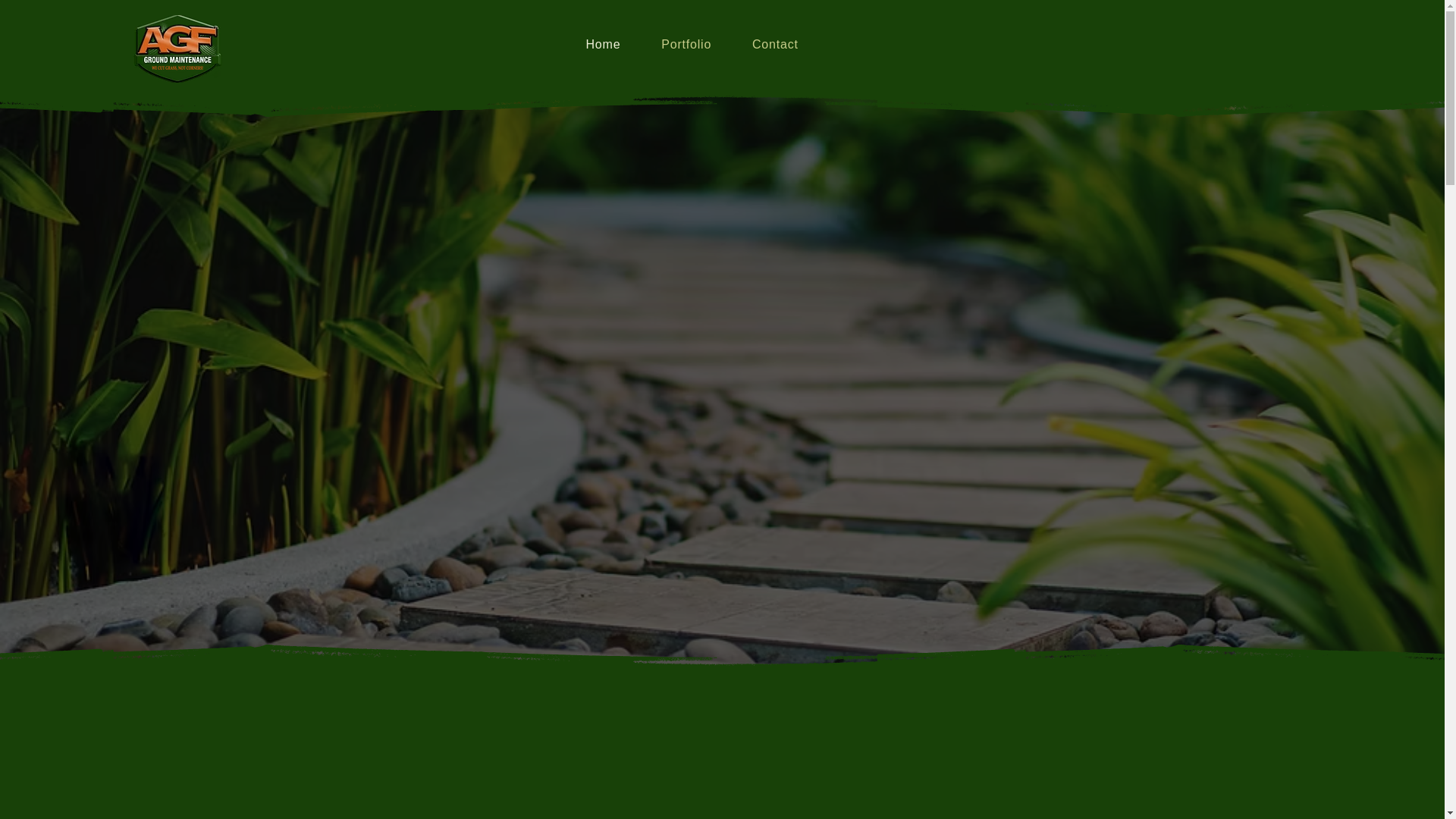 website screenshot of https://agfgroundmaintenance.com/