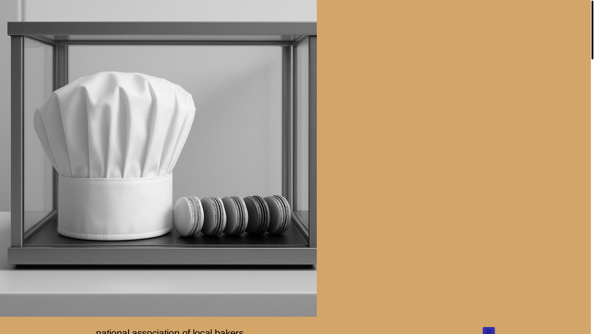 website screenshot of https://nationalassociationoflocalbakers.com/