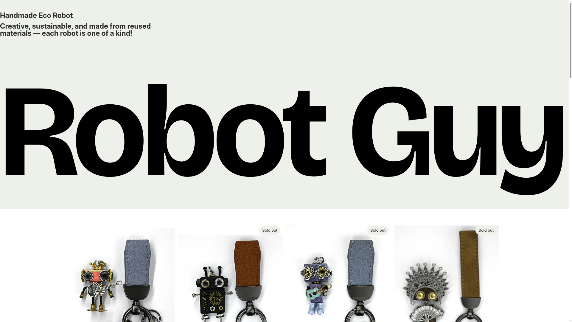 website screenshot of https://robotguy.co.nz/