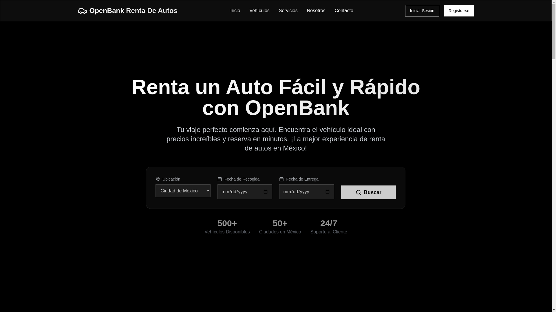 website screenshot of https://opnbnkrencar.shop/