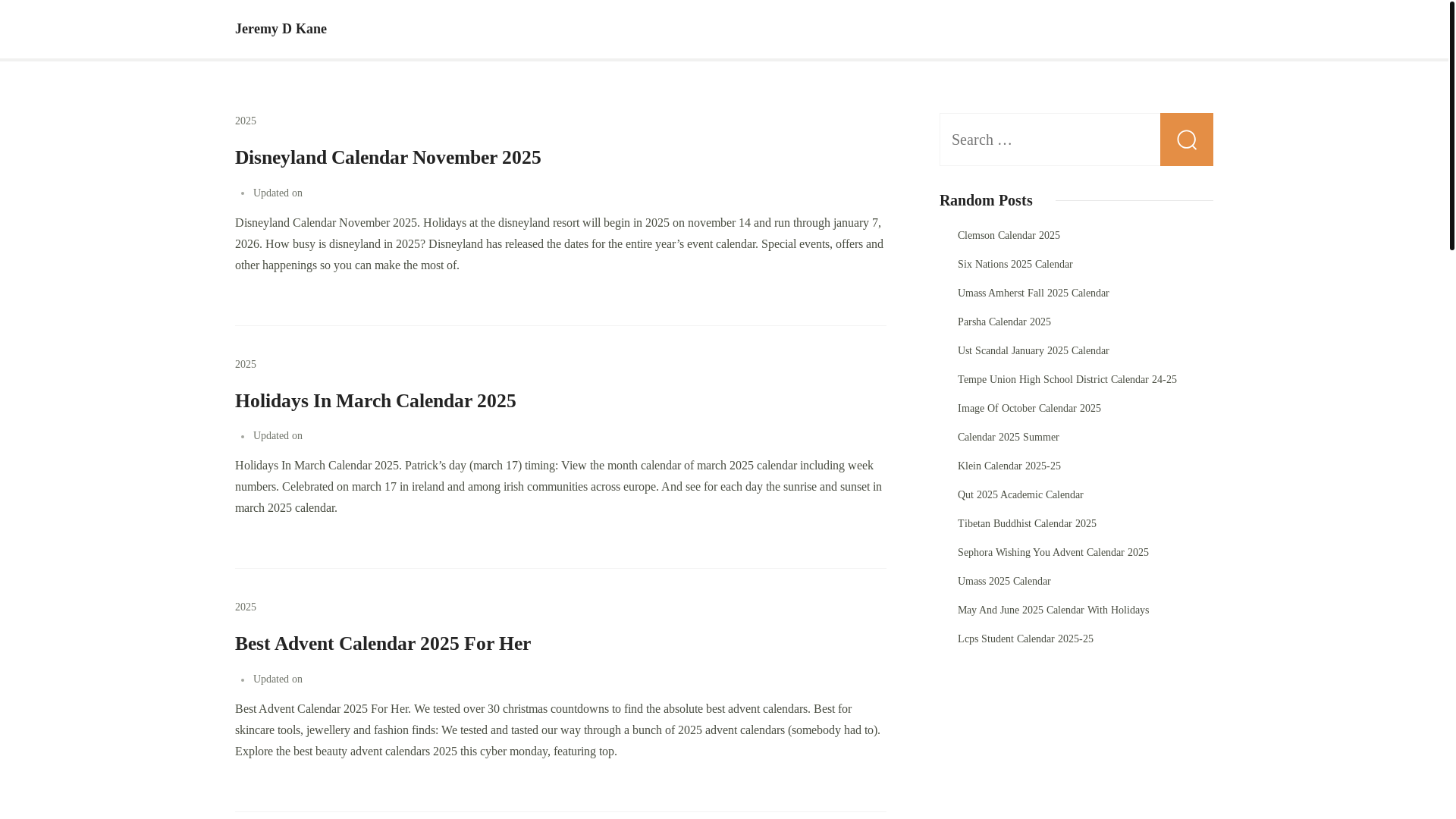 website screenshot of https://jeremydkane.pages.dev/