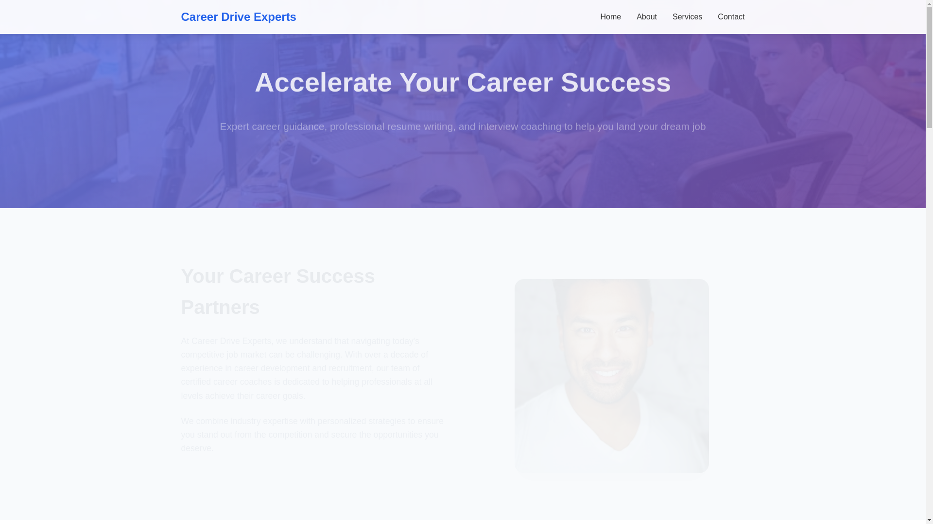 website screenshot of https://careerdriveexperts.shop/