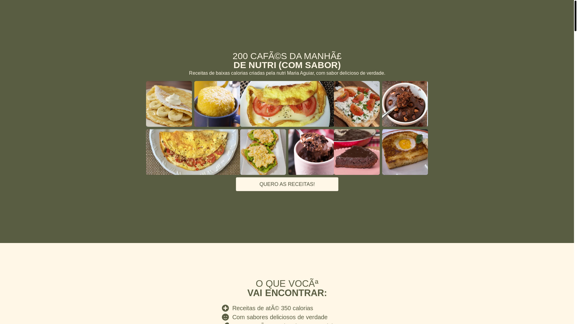 website screenshot of https://larareceitas.site/