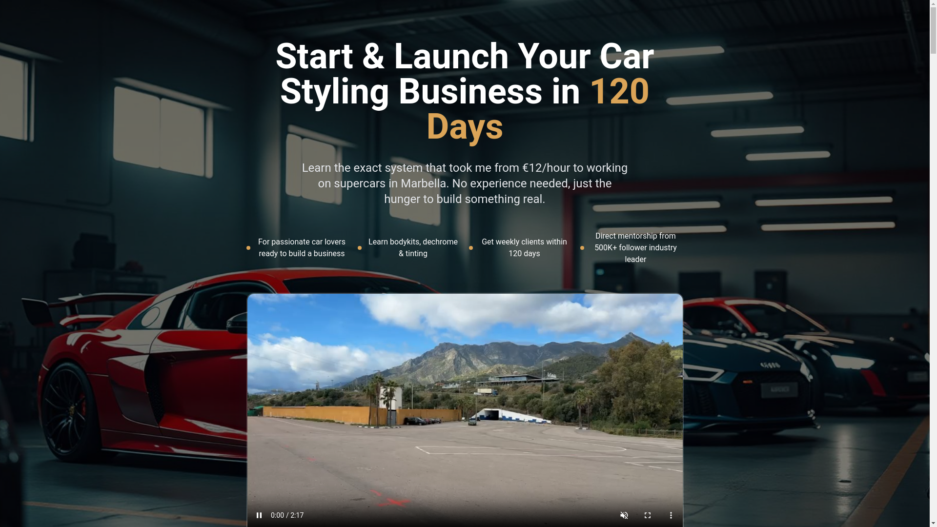 website screenshot of https://levelupwithcc.com/