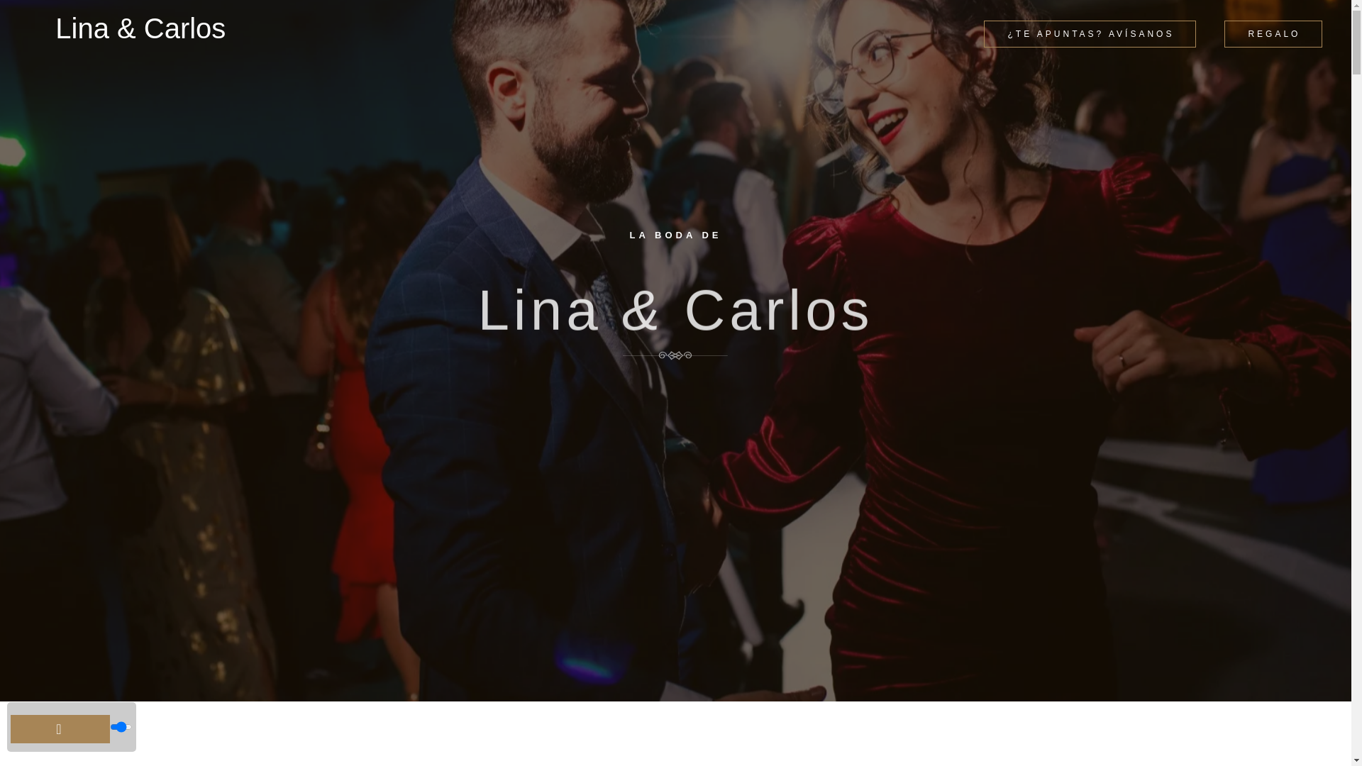 website screenshot of https://marisayabel.es/