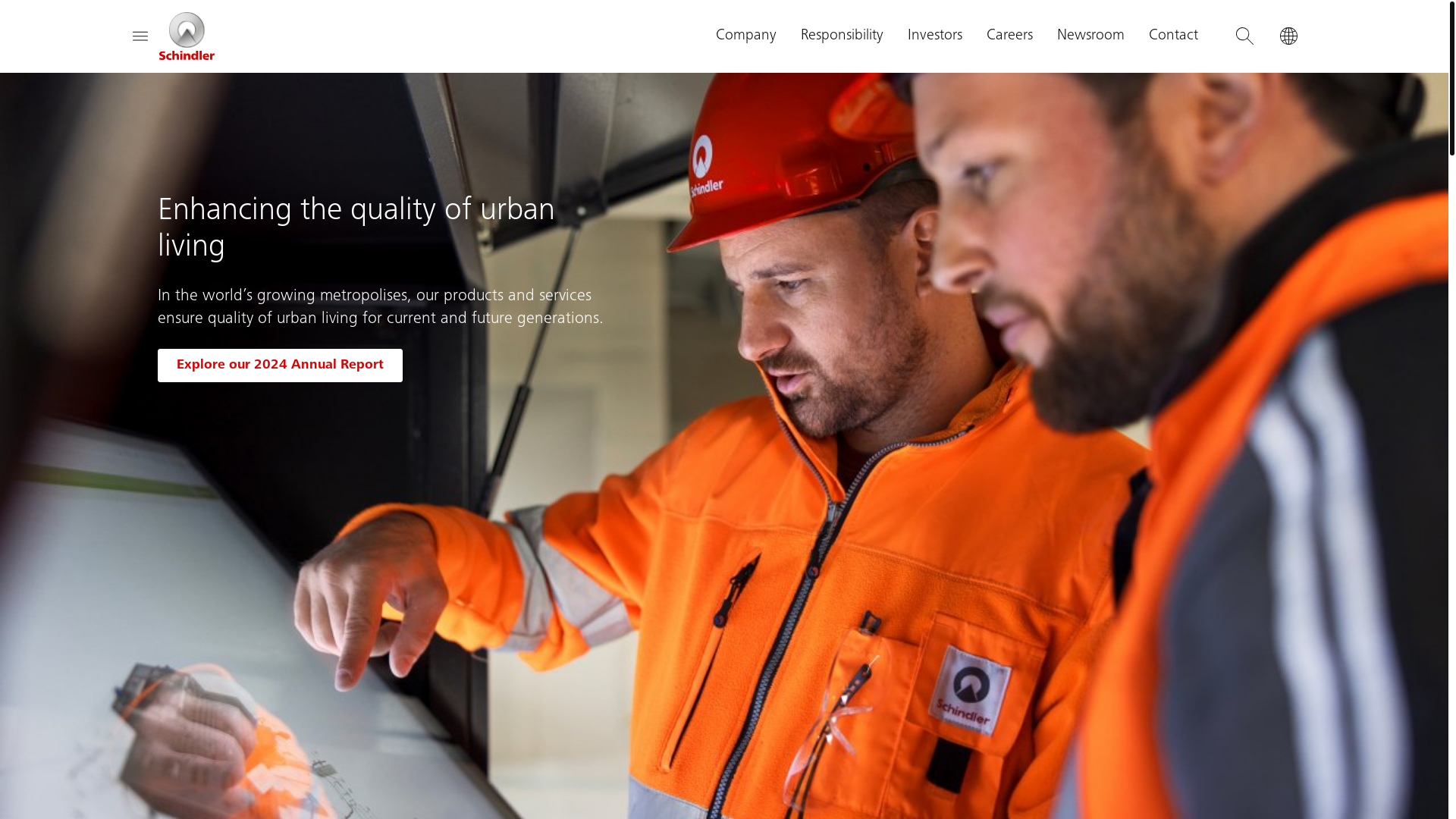website screenshot of https://schindler.com.bo/