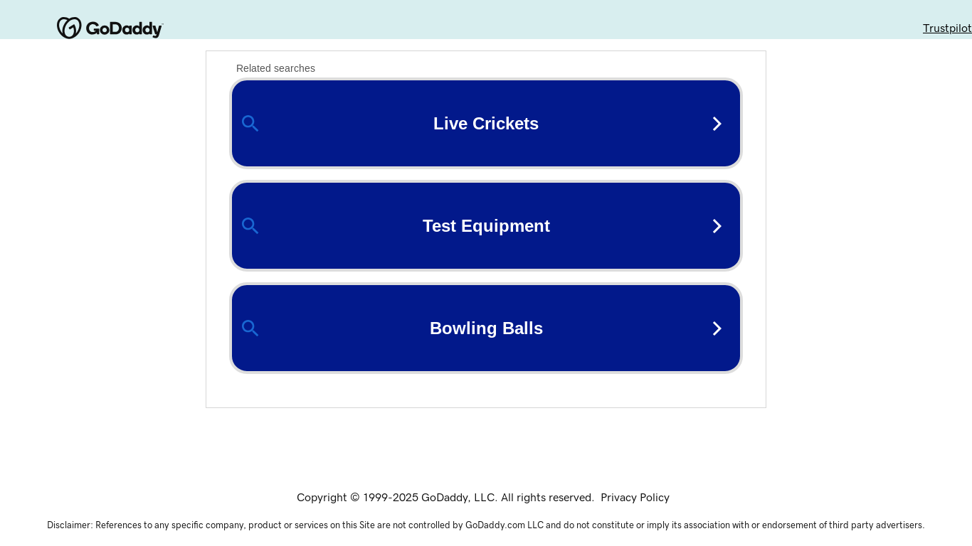 website screenshot of https://whitelinecricket.in/