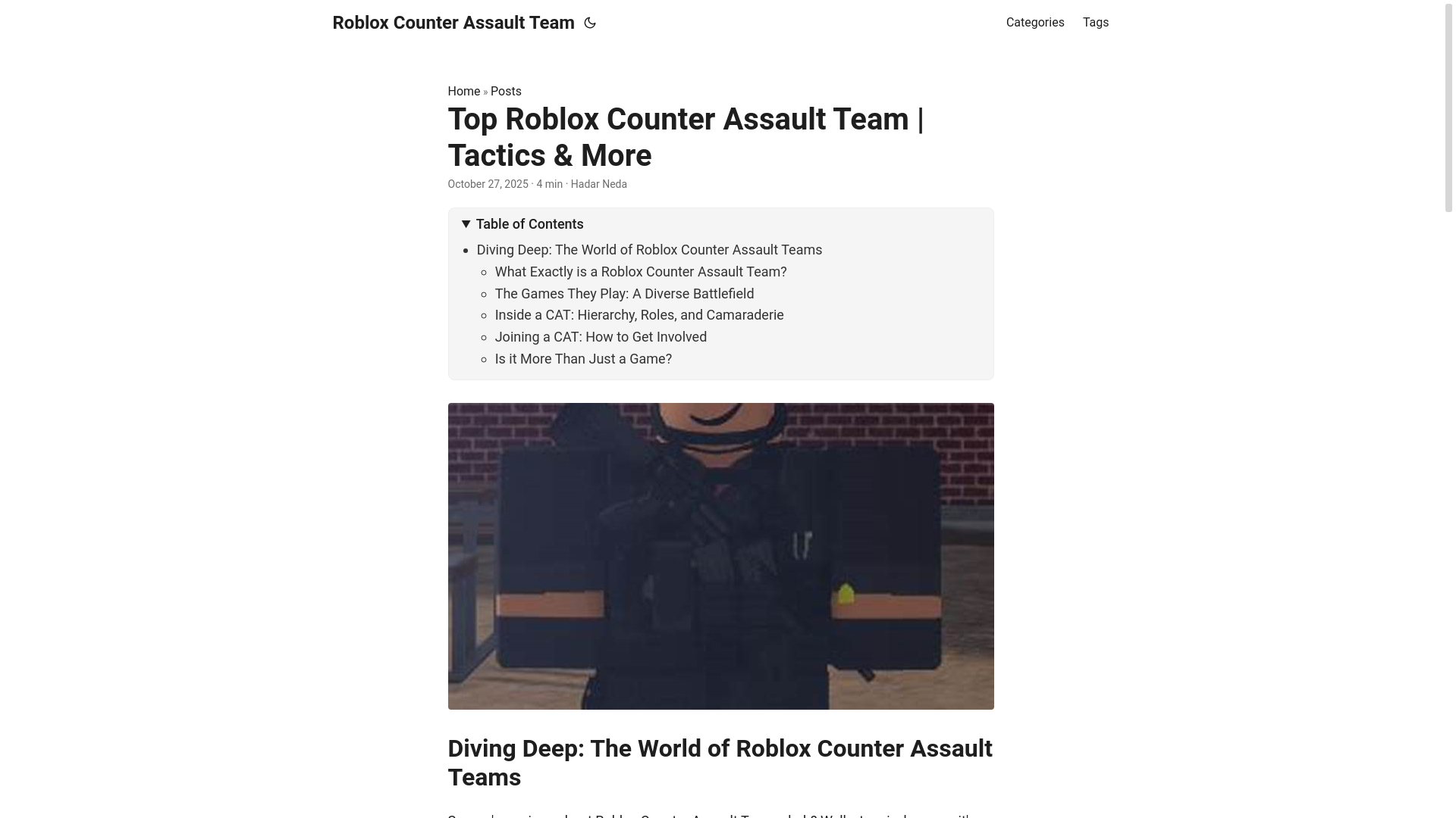 website screenshot of https://roblox-counter-assault-team.pages.dev/