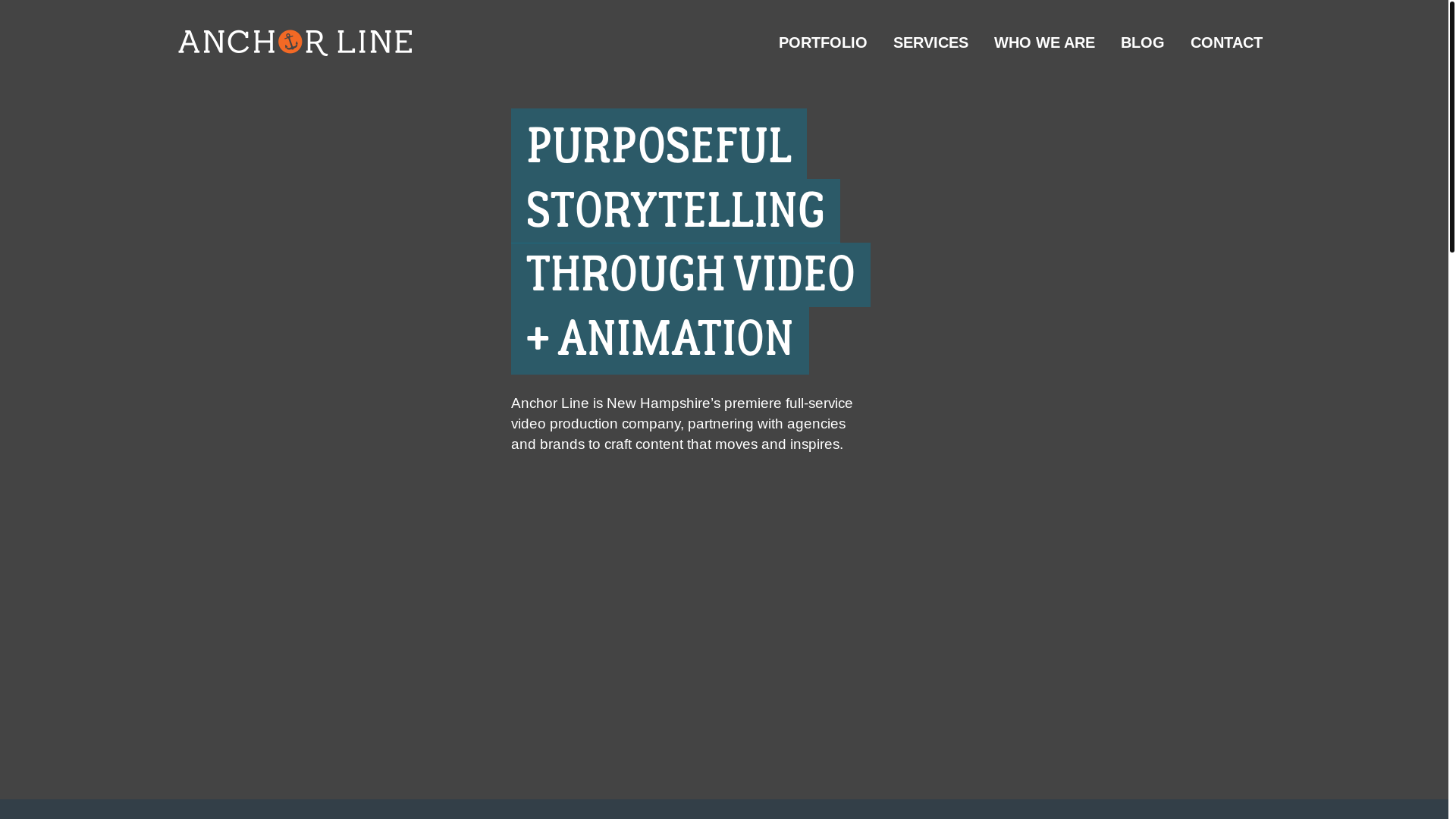 website screenshot of https://teamanchorline.com/