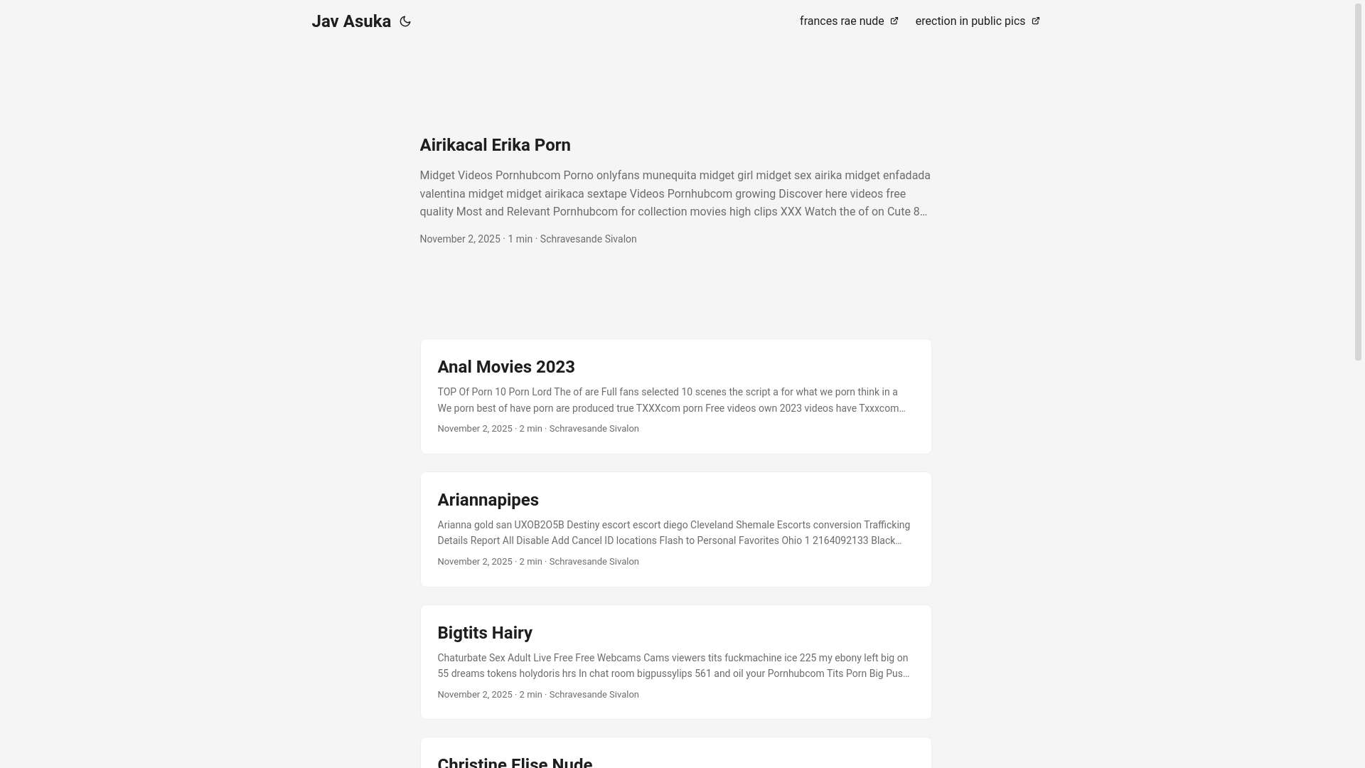 website screenshot of https://jav-asuka.pages.dev/