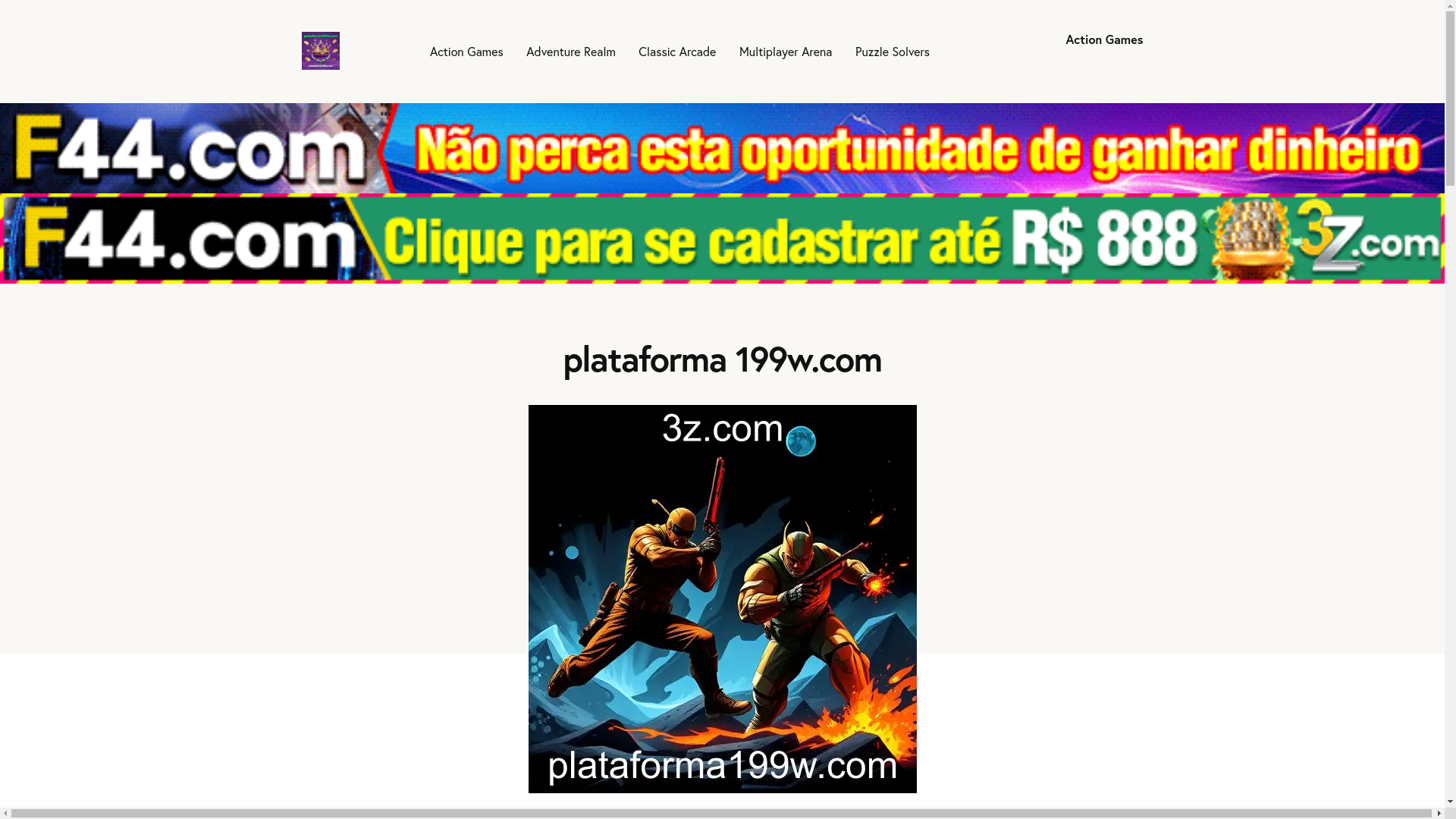 website screenshot of https://plataforma199w.com/