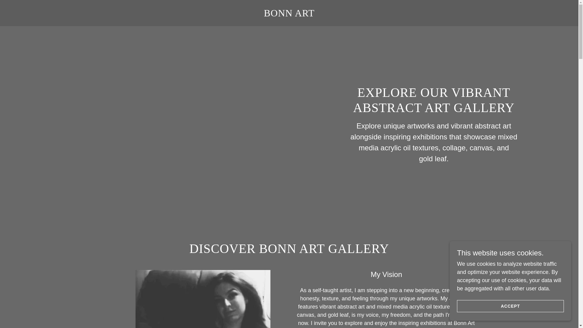 website screenshot of https://bonn-art.com/