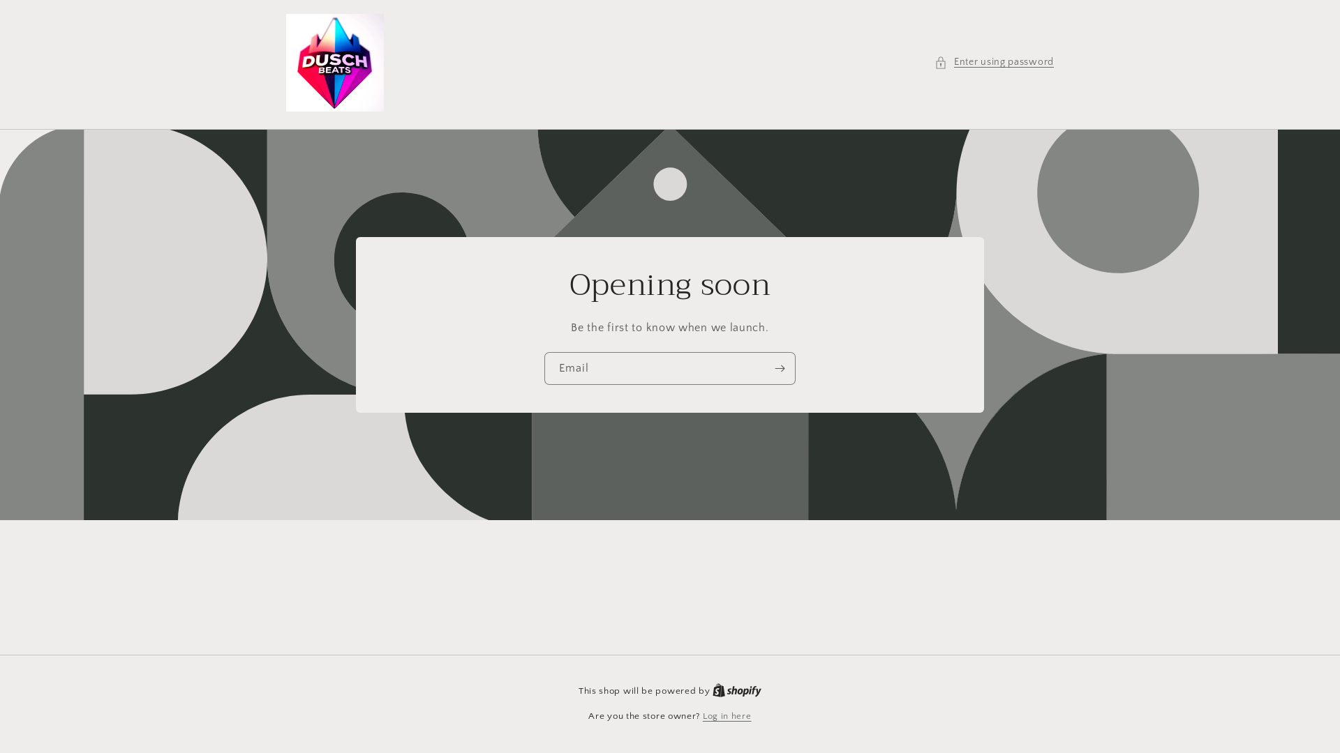 website screenshot of https://duschbeats.shop/
