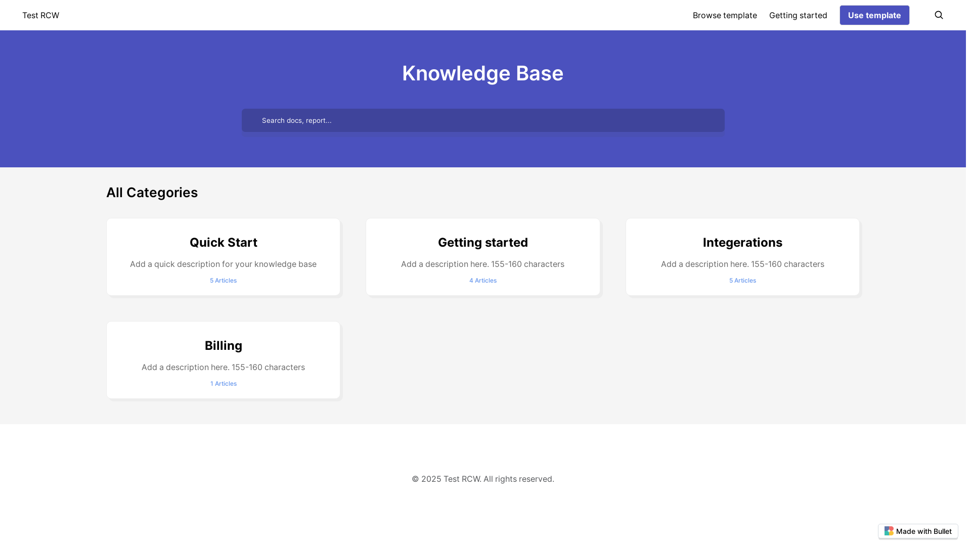 website screenshot of https://test-rcw-bullet.pages.dev/