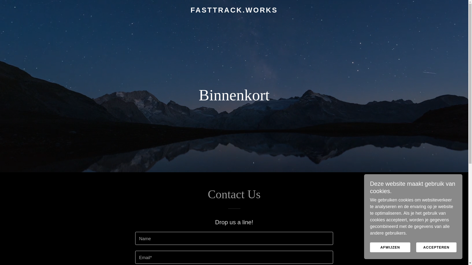 website screenshot of https://fasttrack.works/