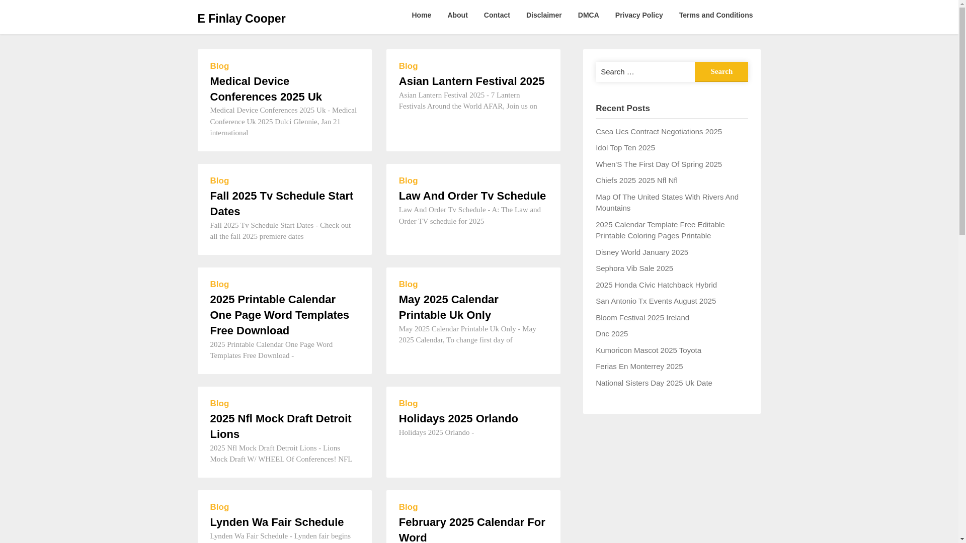 website screenshot of https://efinlaycooper.pages.dev/