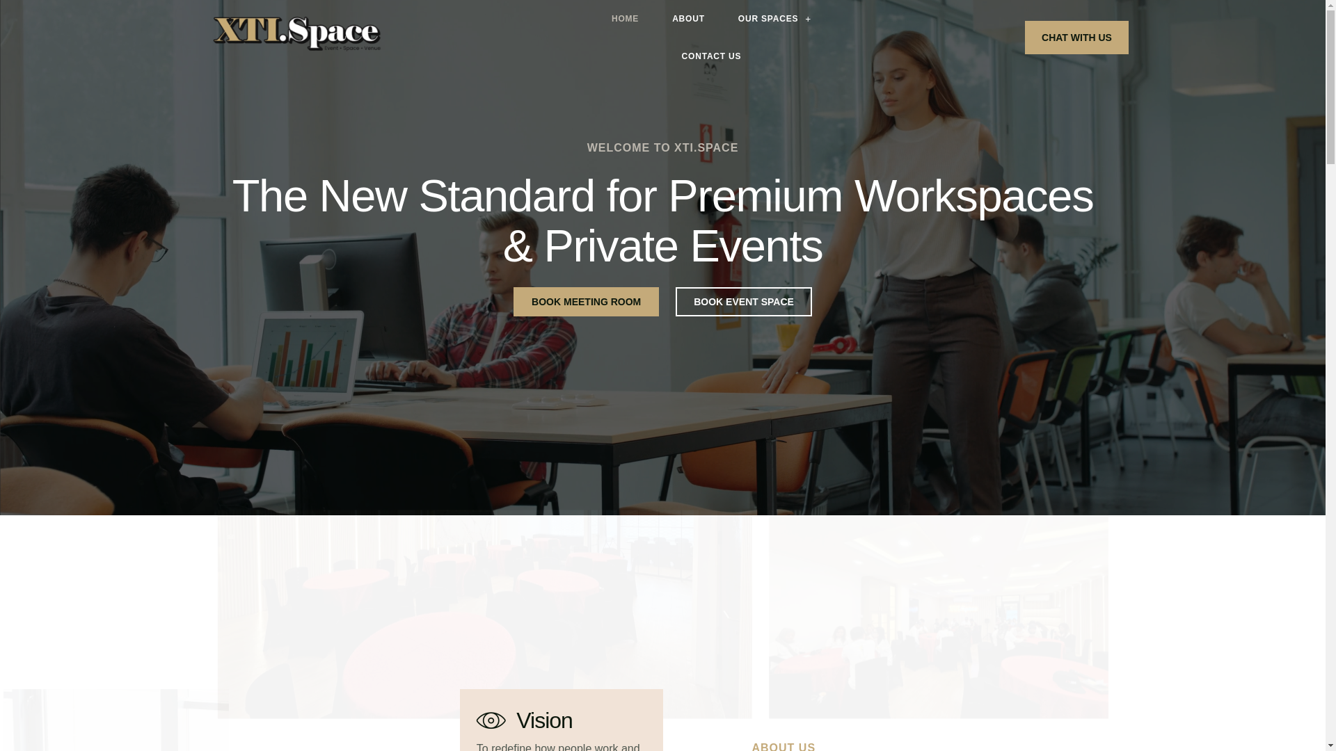 website screenshot of https://xtispacebn.com/