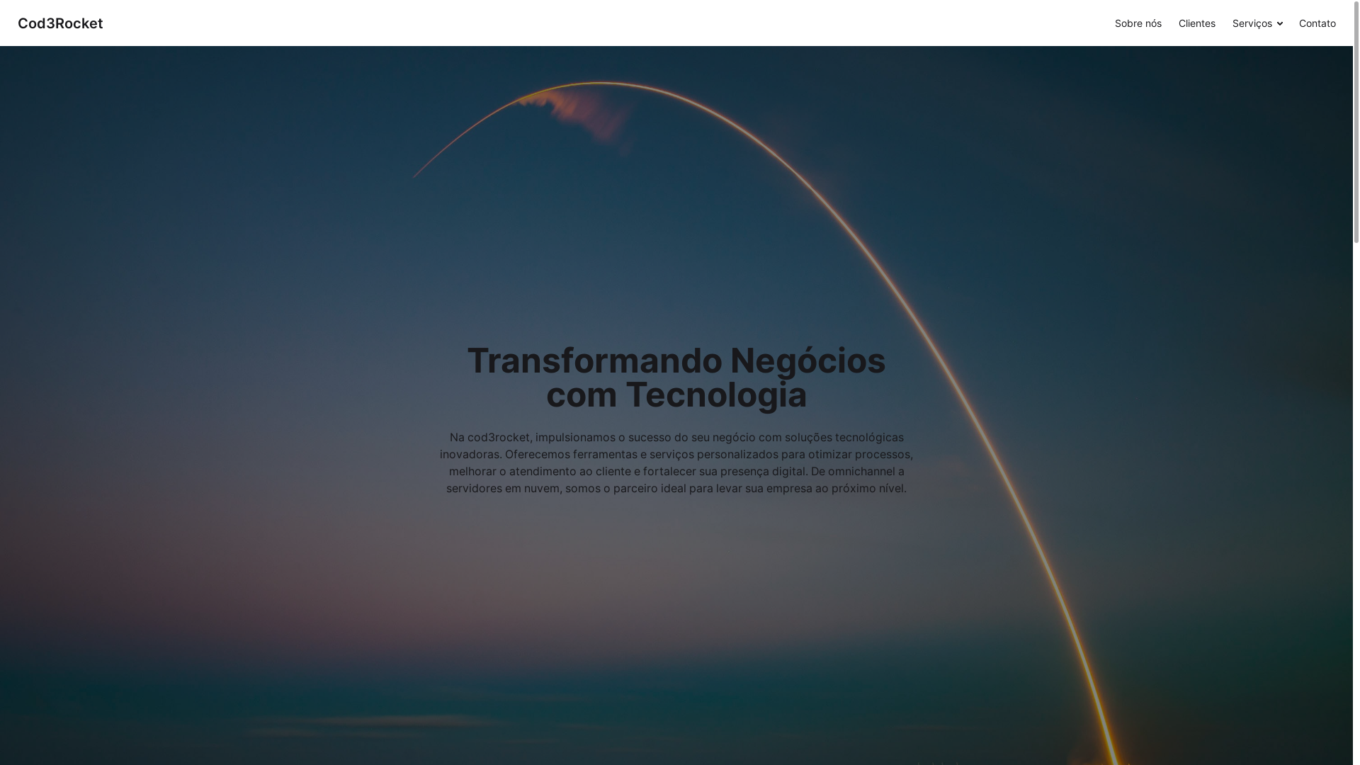 website screenshot of https://cod3rocket-com.pages.dev/