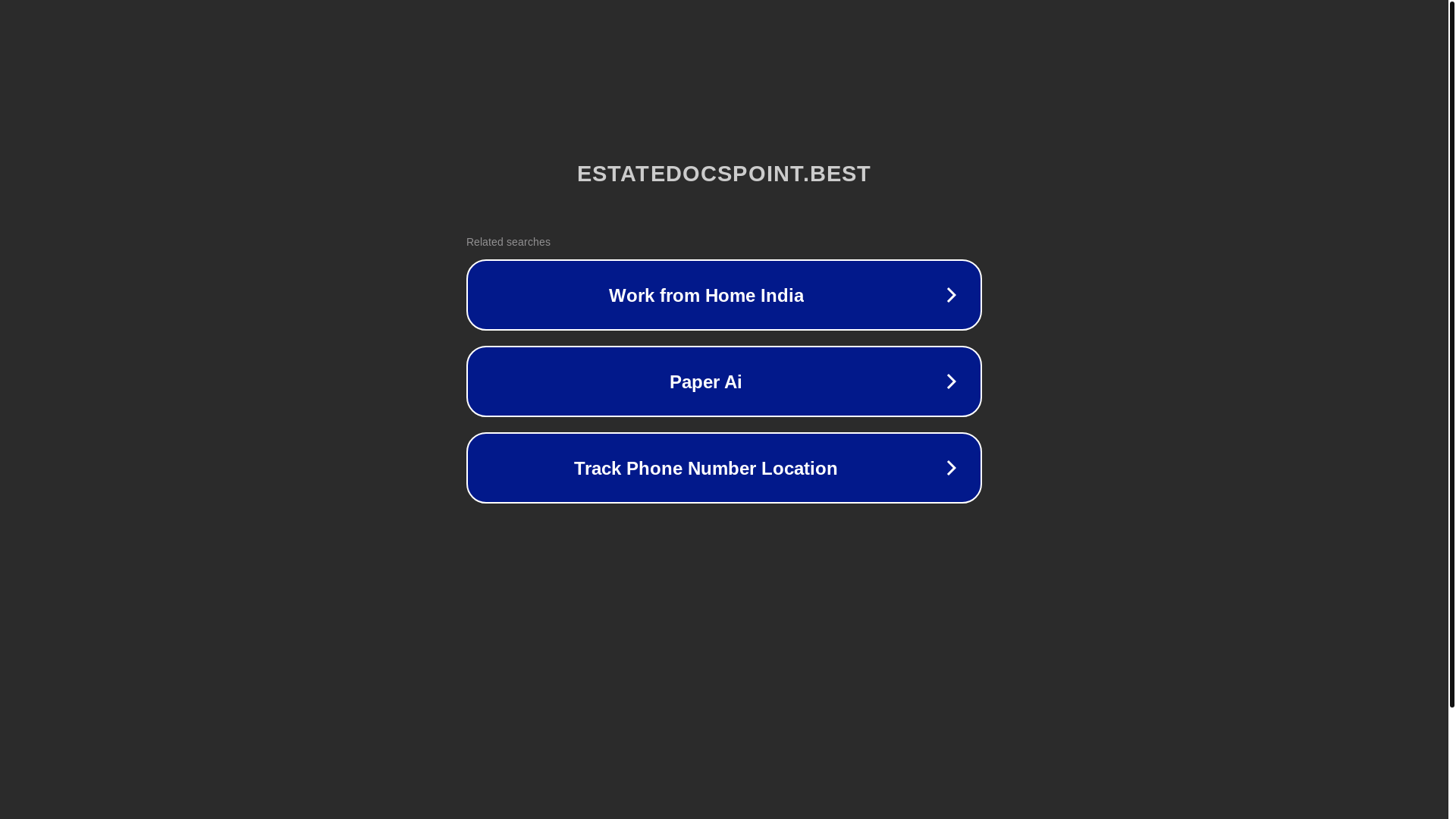 website screenshot of https://estatedocspoint.best/