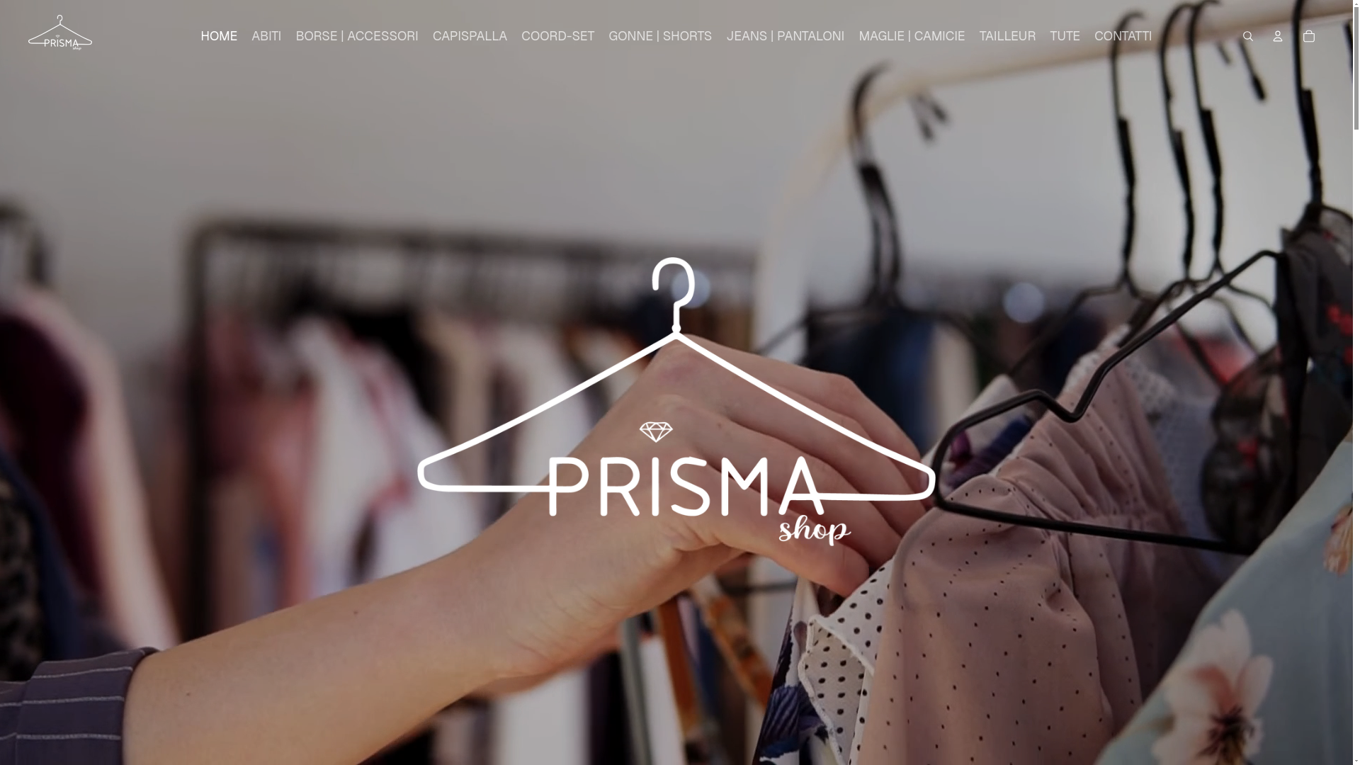 website screenshot of https://onlyinprisma.it/