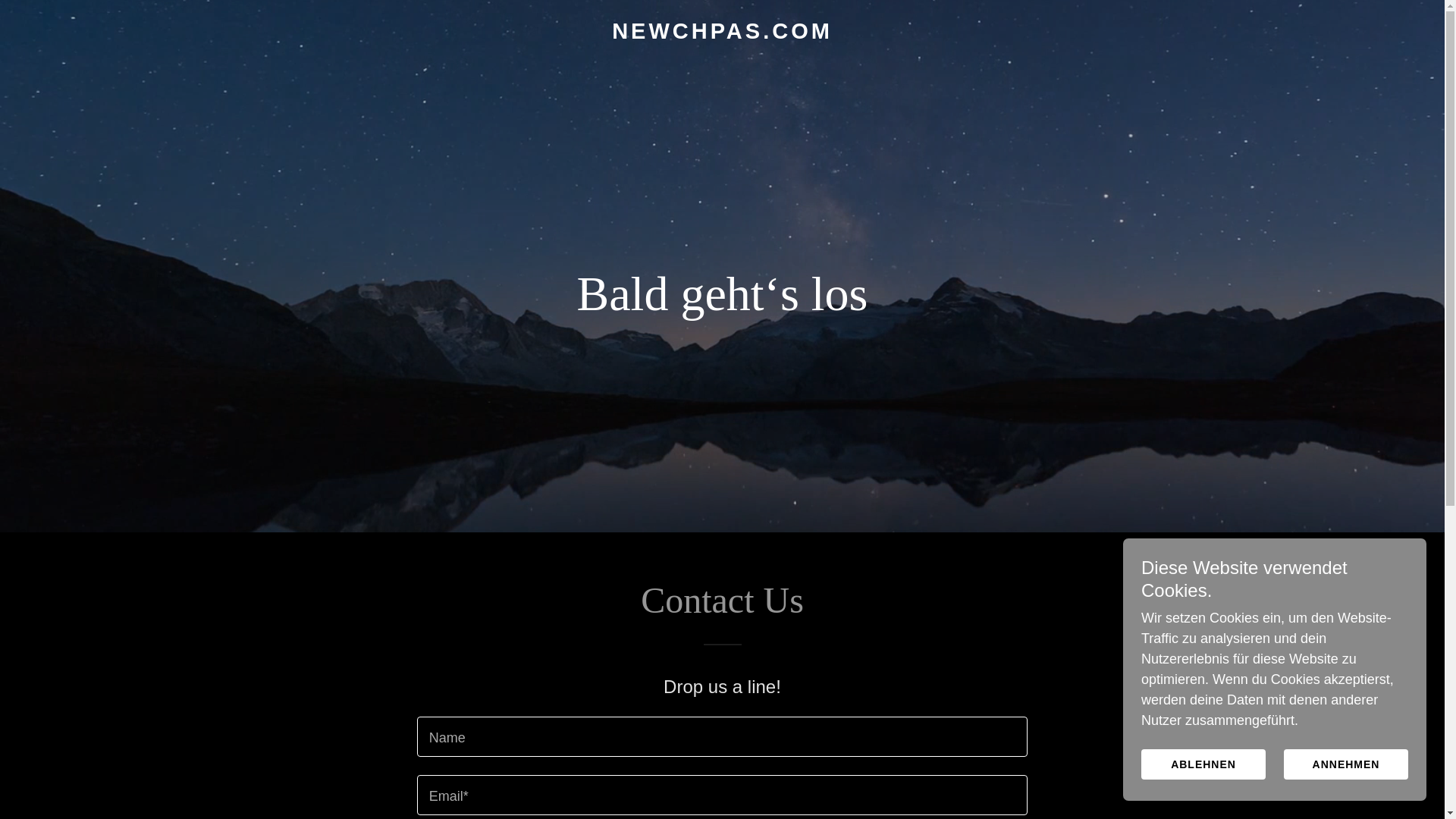 website screenshot of https://newchpas.com/