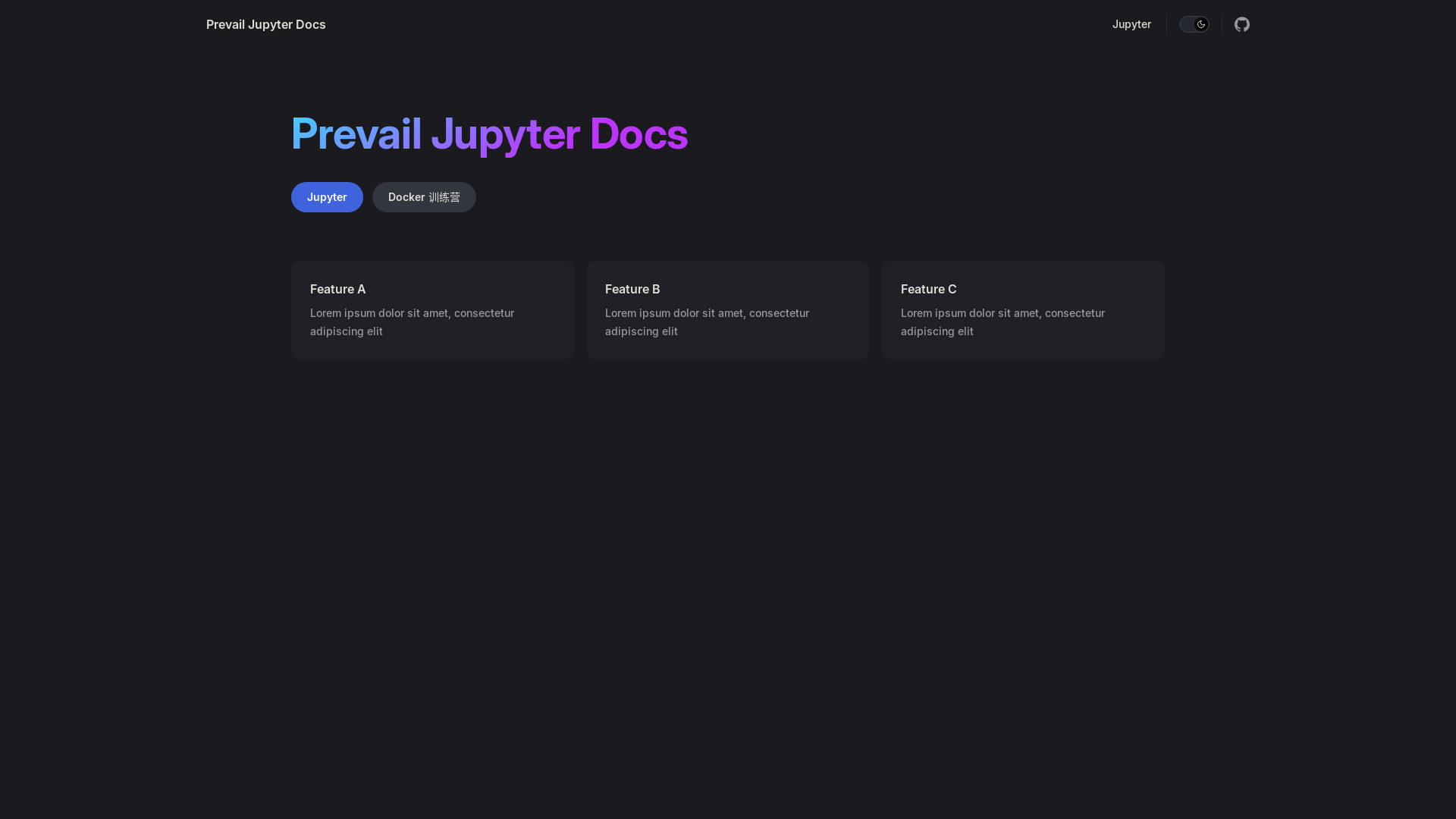 website screenshot of https://prevail-jupyter.pages.dev/