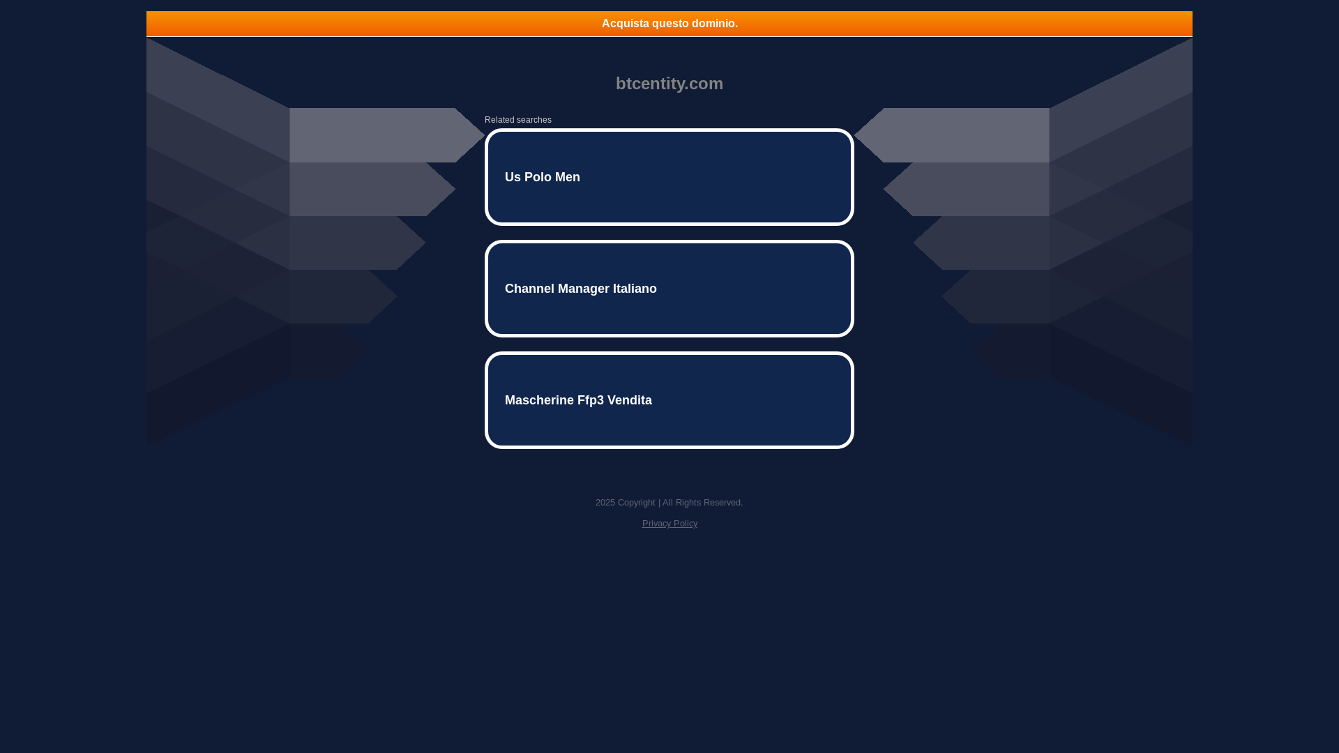website screenshot of https://btcentity.com/