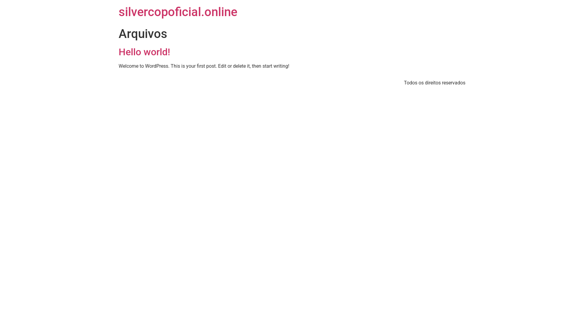 website screenshot of https://silvercopoficial.online/