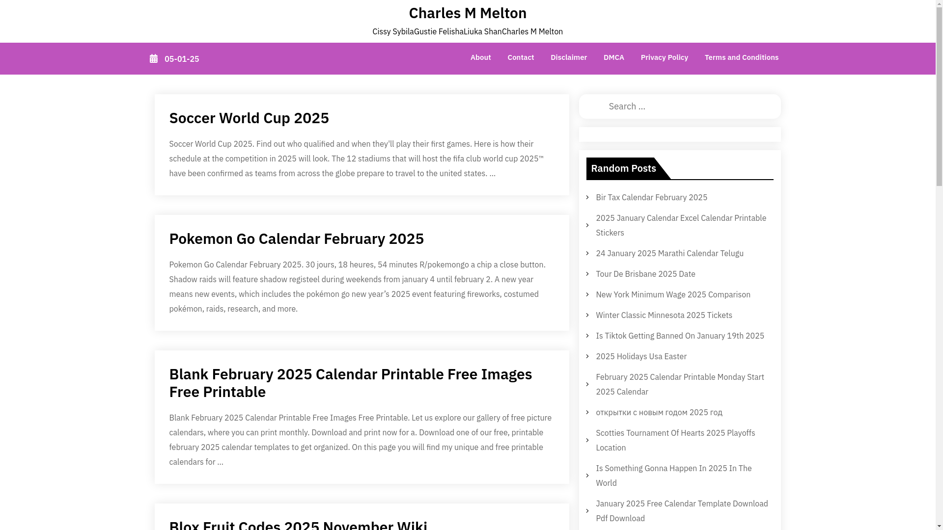 website screenshot of https://charlesmmeltont.pages.dev/