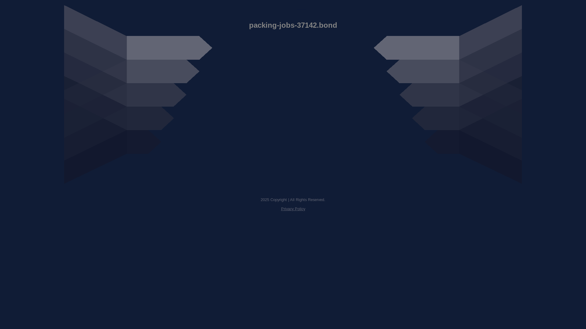 website screenshot of https://packing-jobs-37142.bond/