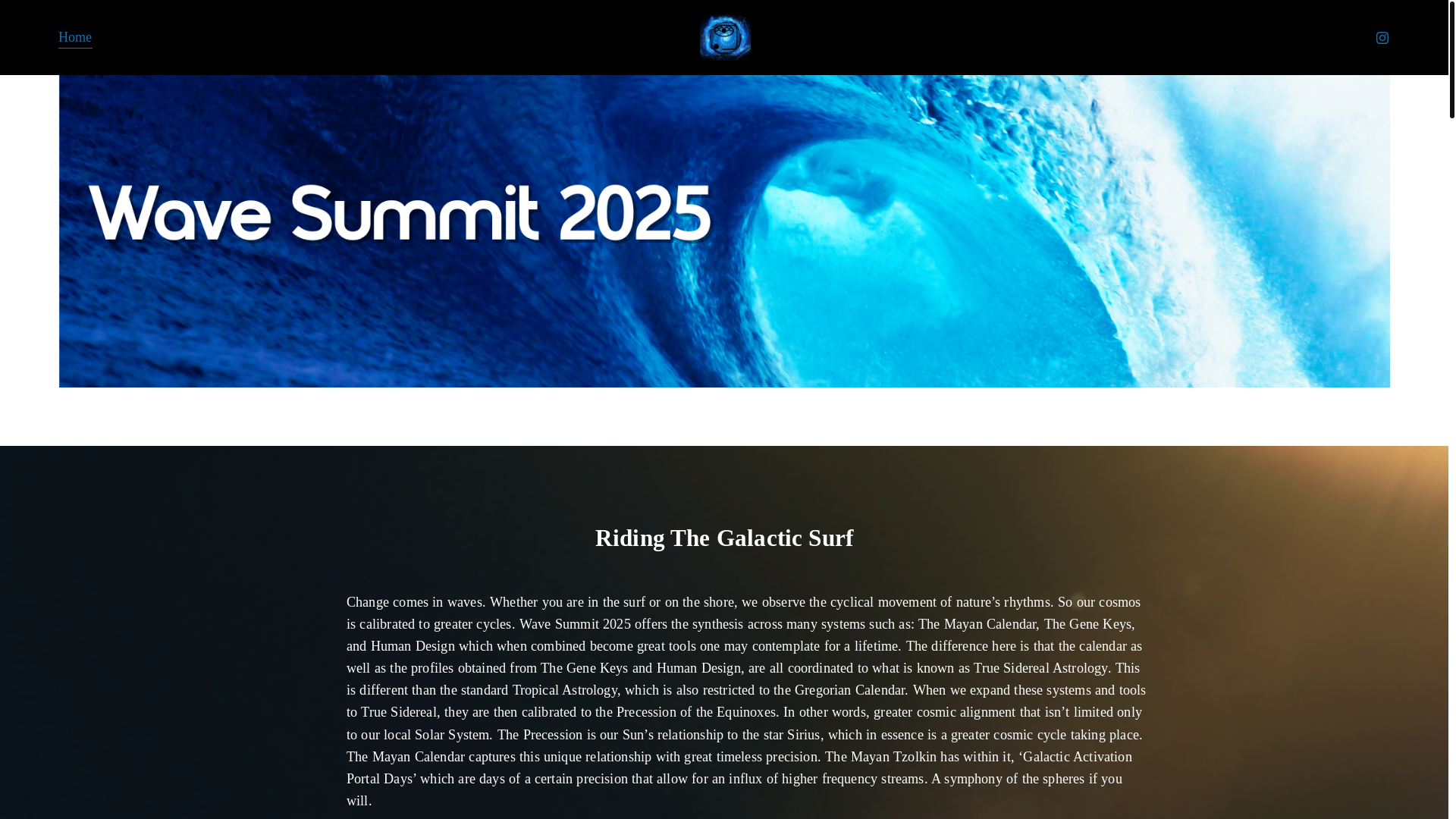 website screenshot of https://wavesummit2025.com/