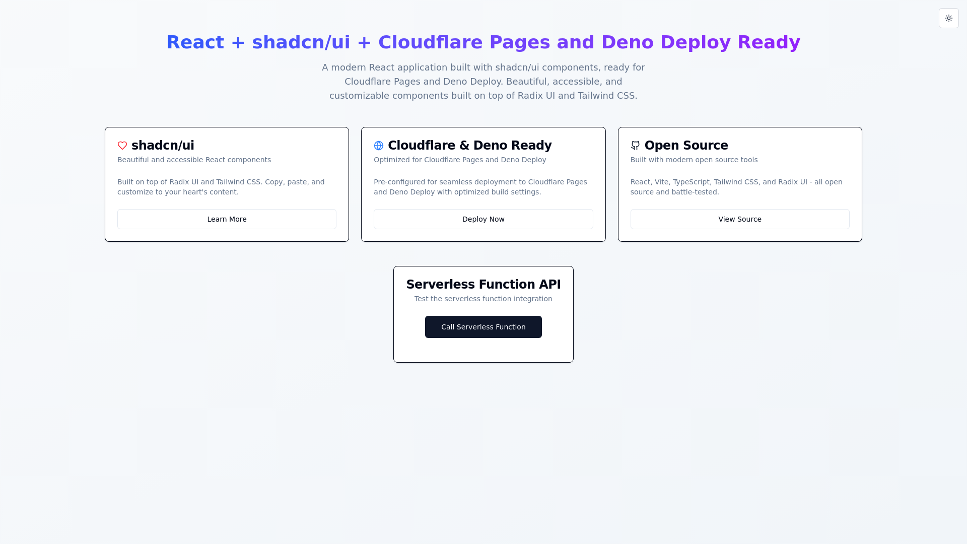 website screenshot of https://cloudflare-deno-kiro.pages.dev/