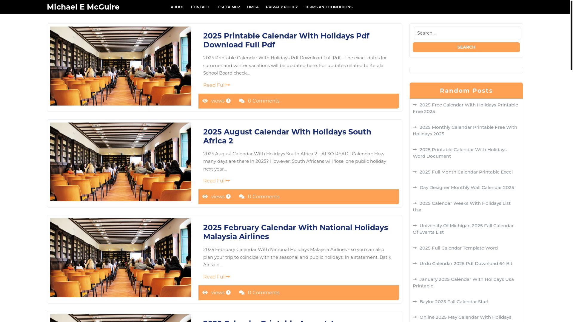 website screenshot of https://michaelemcguire.pages.dev/