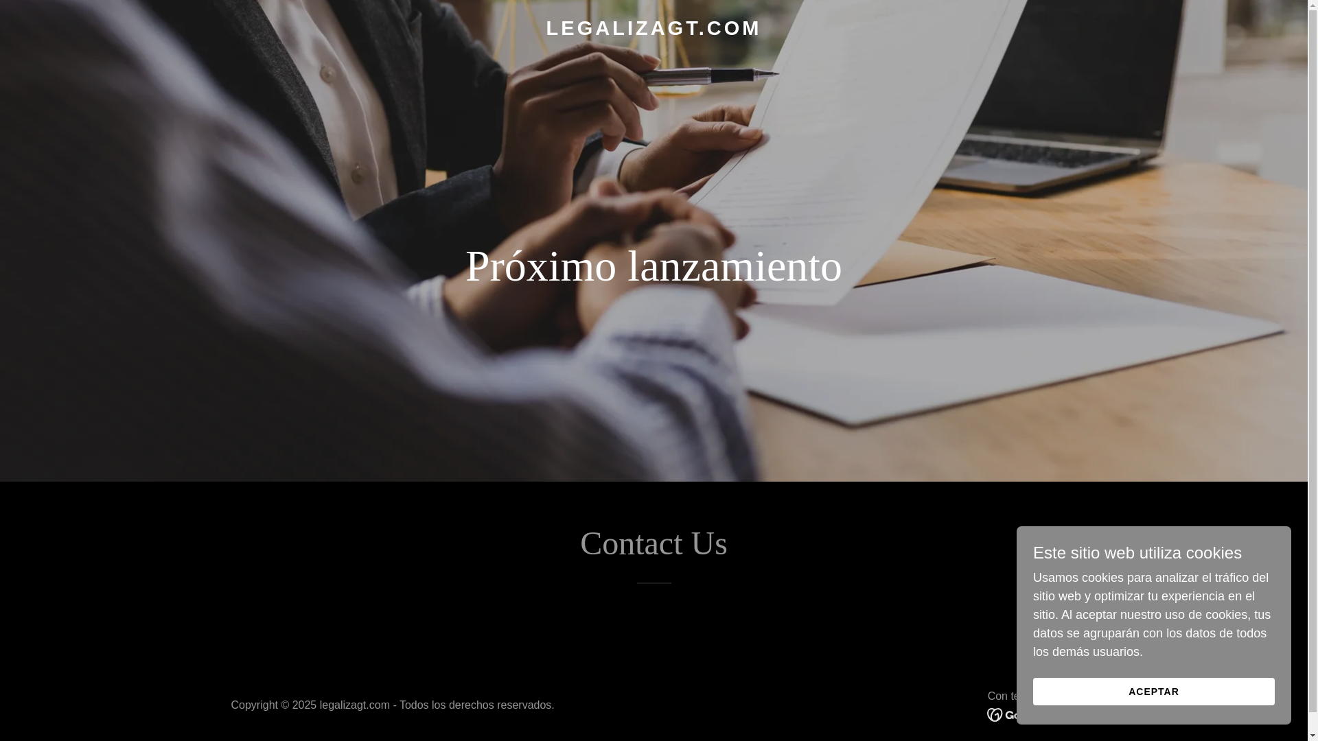 website screenshot of https://legalizagt.com/