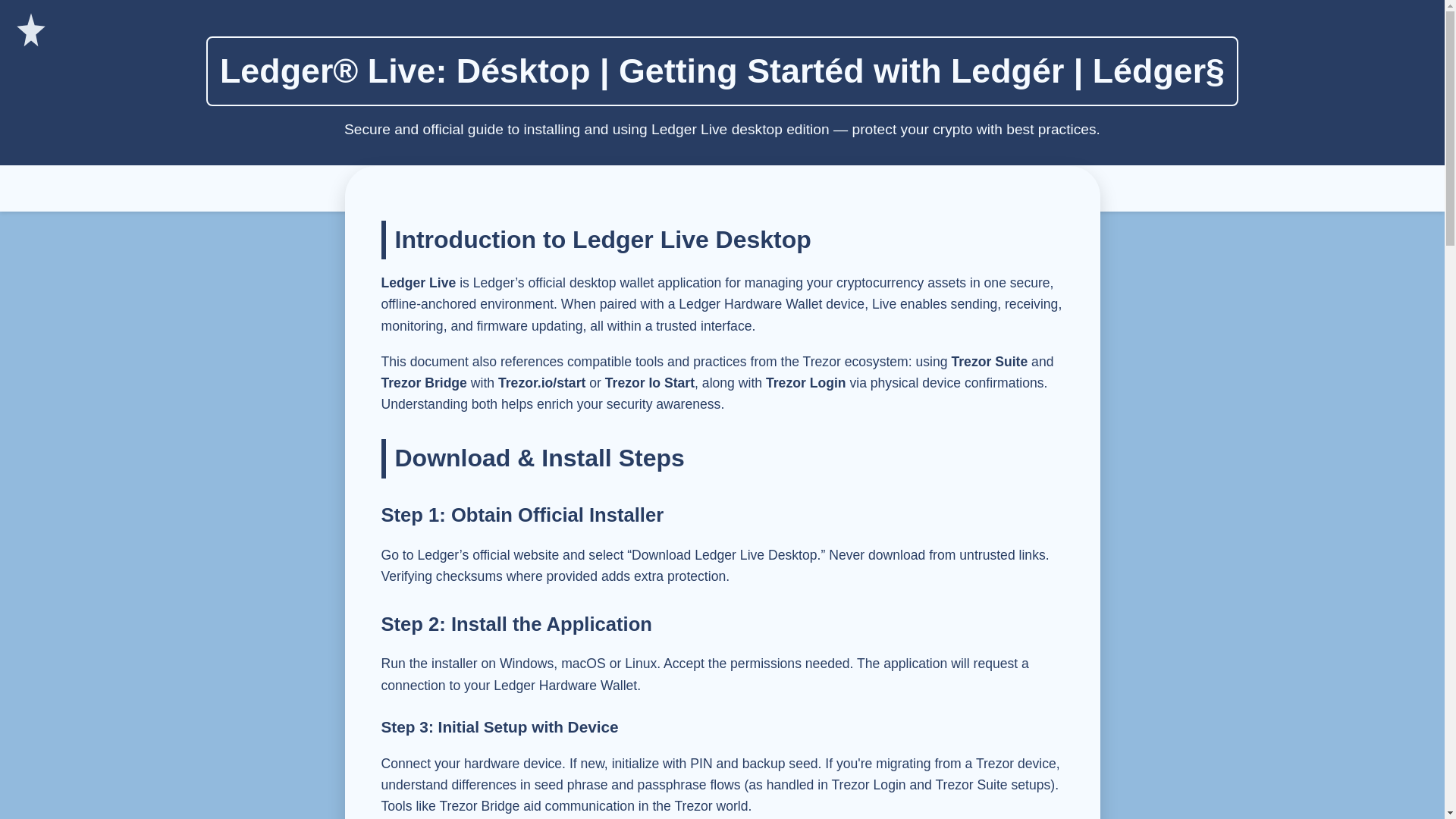 website screenshot of https://ladger-live-desktop.pages.dev/