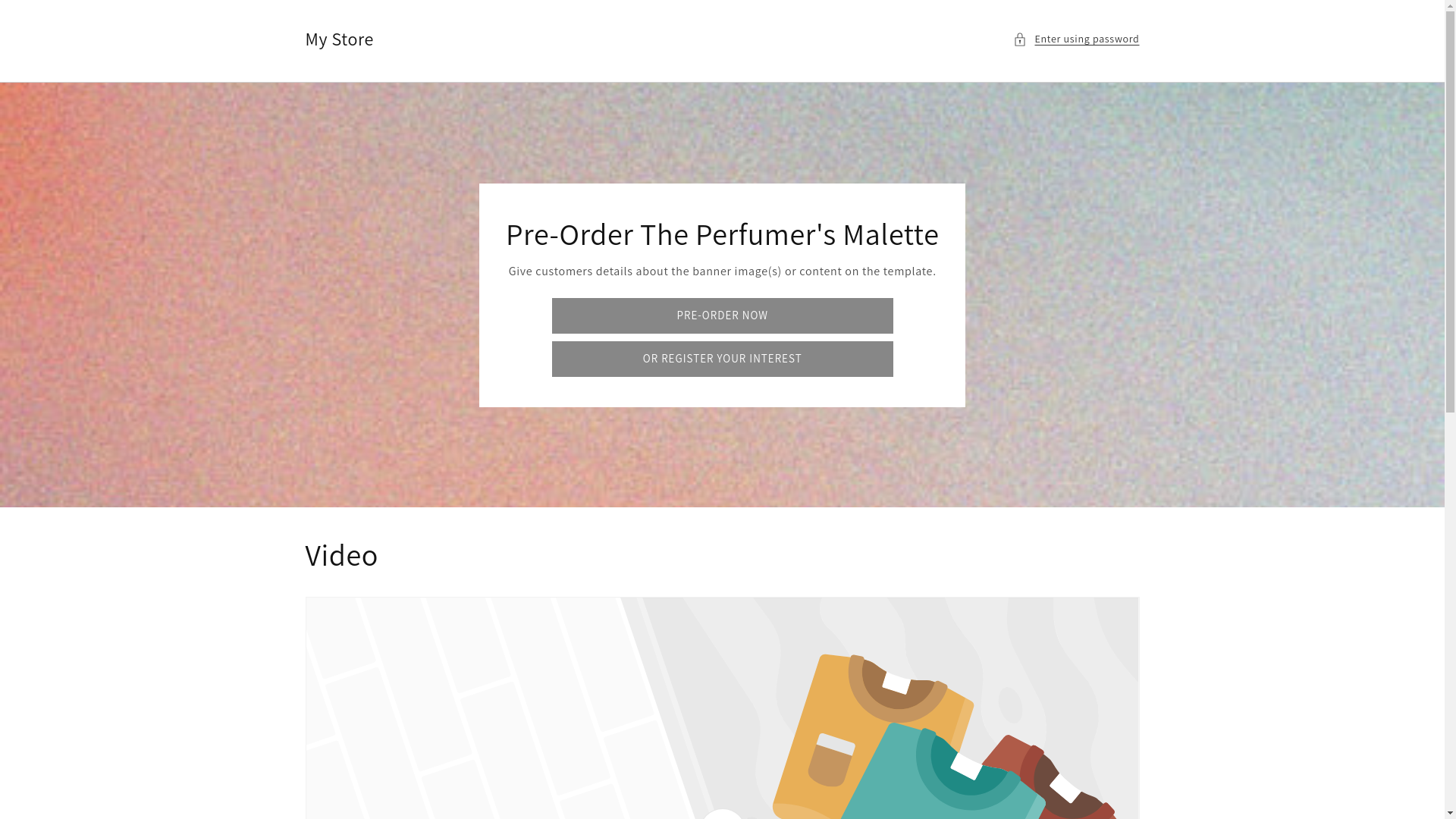 website screenshot of https://malletteduparfumeur.com/
