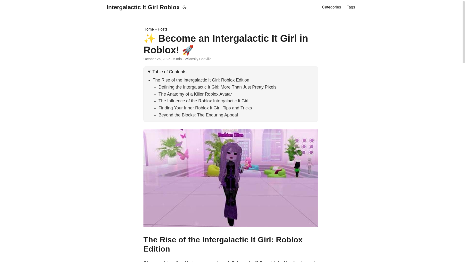 website screenshot of https://intergalactic-it-girl-roblox.pages.dev/